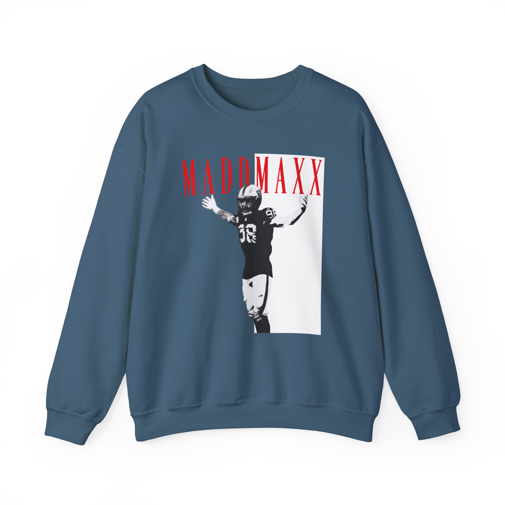 Maxx Crosby Mad Maxx Unisex Heavy Blendâ„¢ Crewneck Sweatshirt