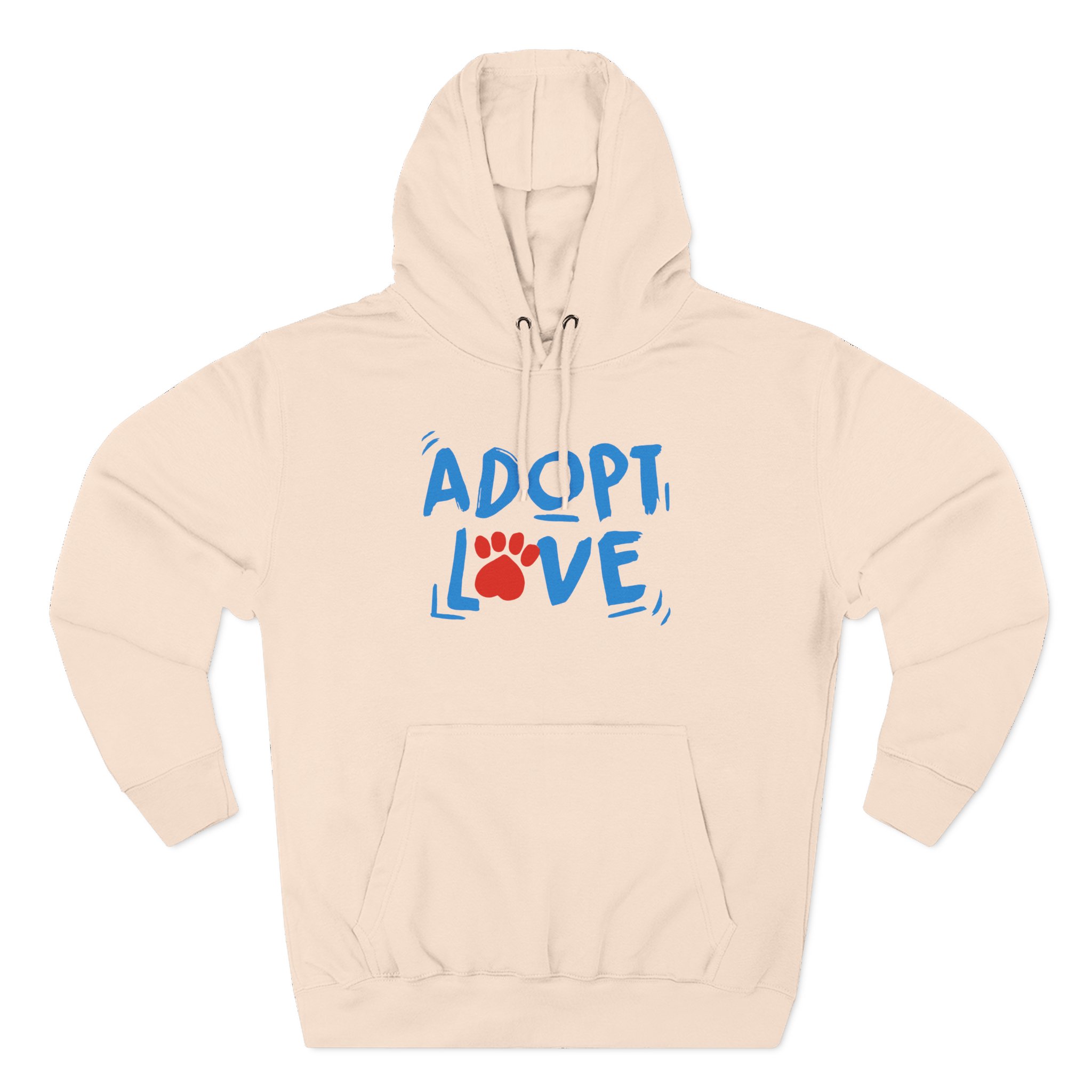 Nina Dobrev Adopt Love Three-Panel Fleece Hoodie
