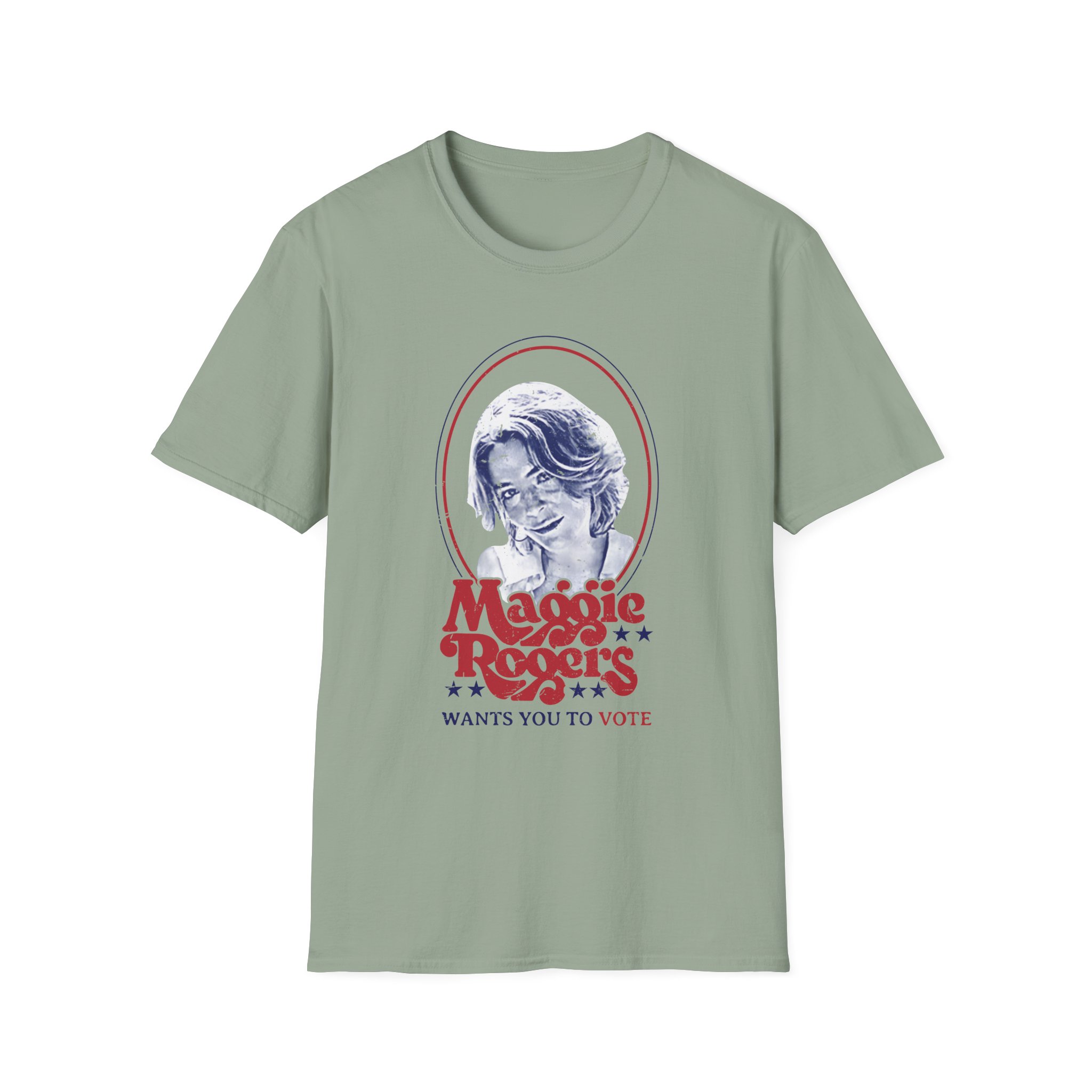 Maggie Rogers Wants You To Vote Unisex Softstyle T-Shirt
