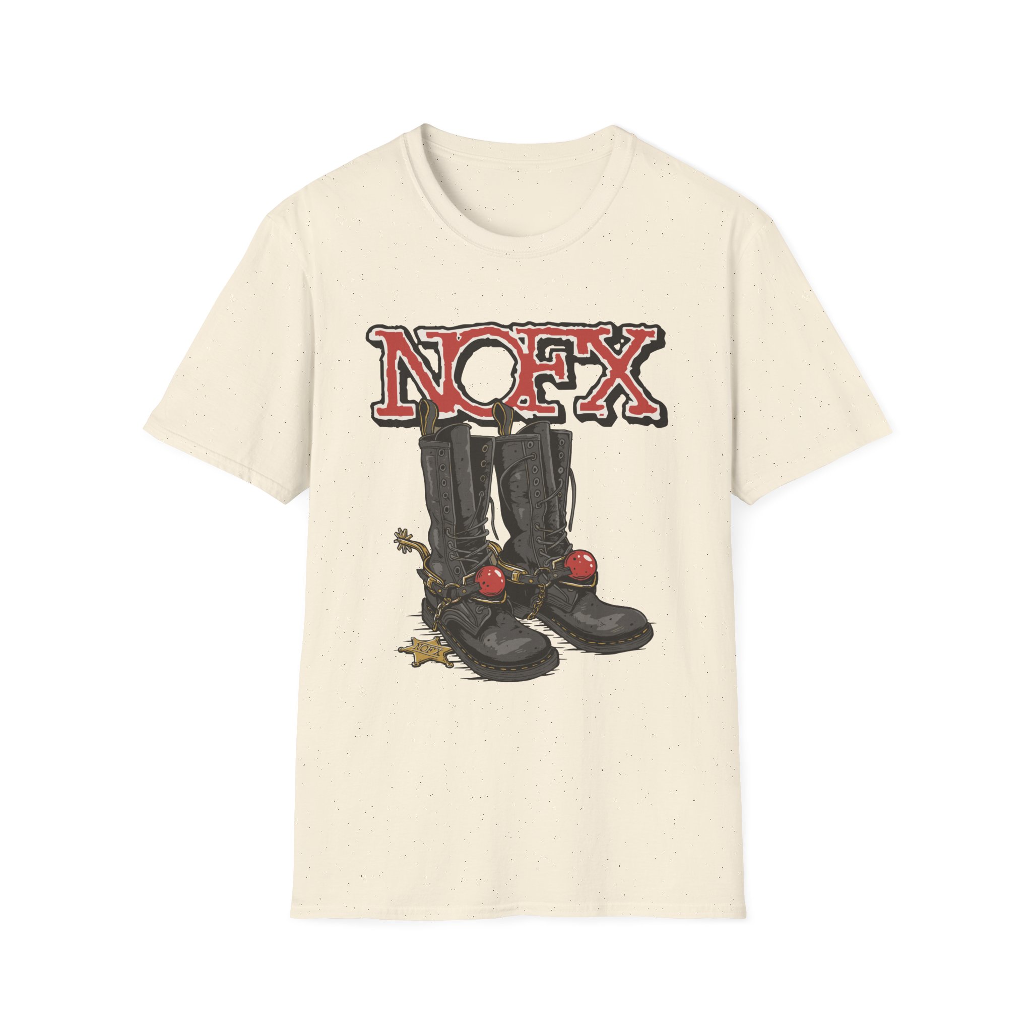 Nofx Boots Unisex Softstyle T-Shirt