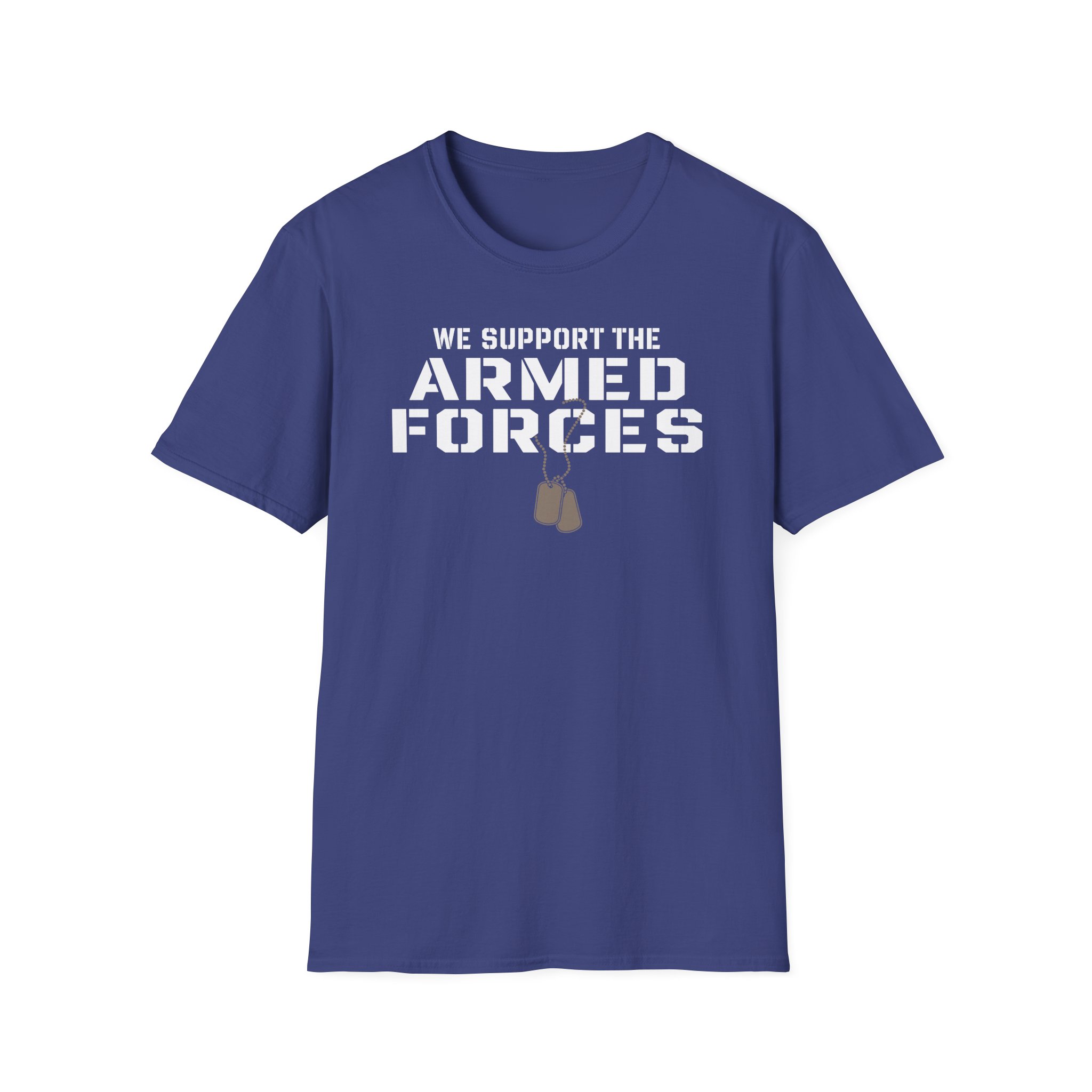 Valuetainment We Support the Armed Forces Unisex Softstyle T-Shirt