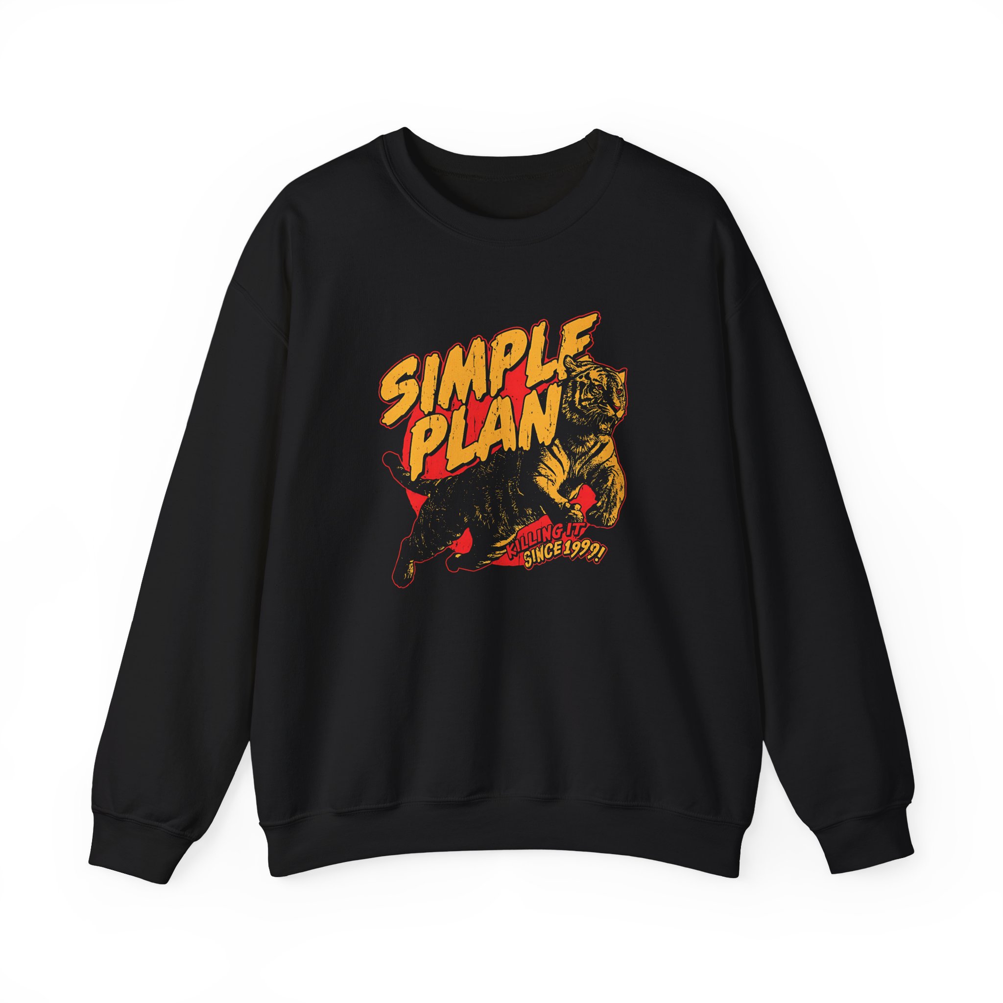 Simple Plan Tiger 1999 Unisex Heavy Blendâ„¢ Crewneck Sweatshirt