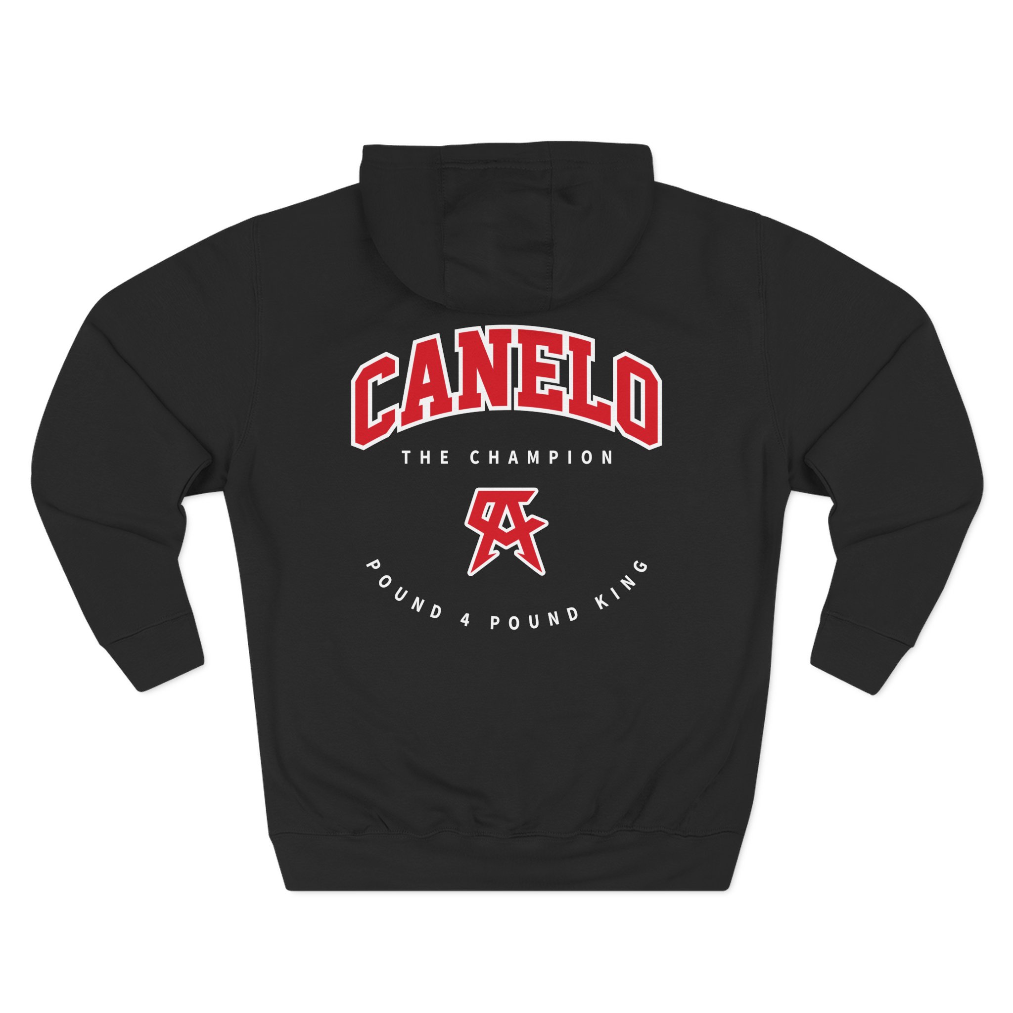Canelo Sporty Three-Panel Fleece Hoodie