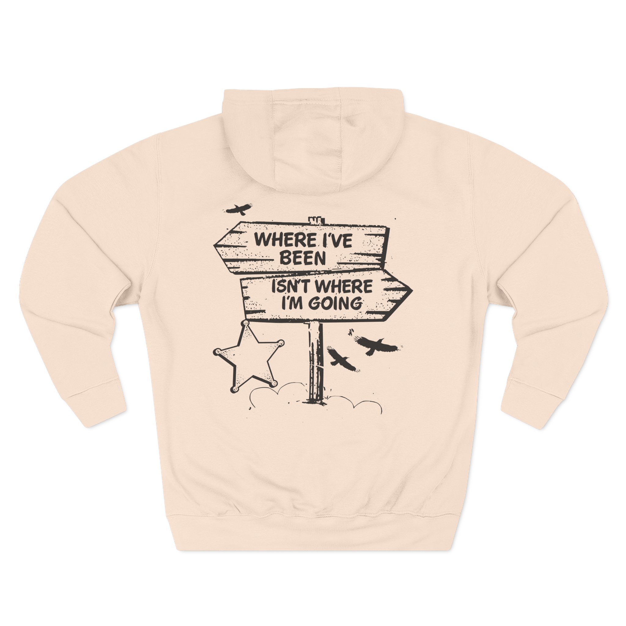 Shaboozey Fork in the Road Three-Panel Fleece Hoodie