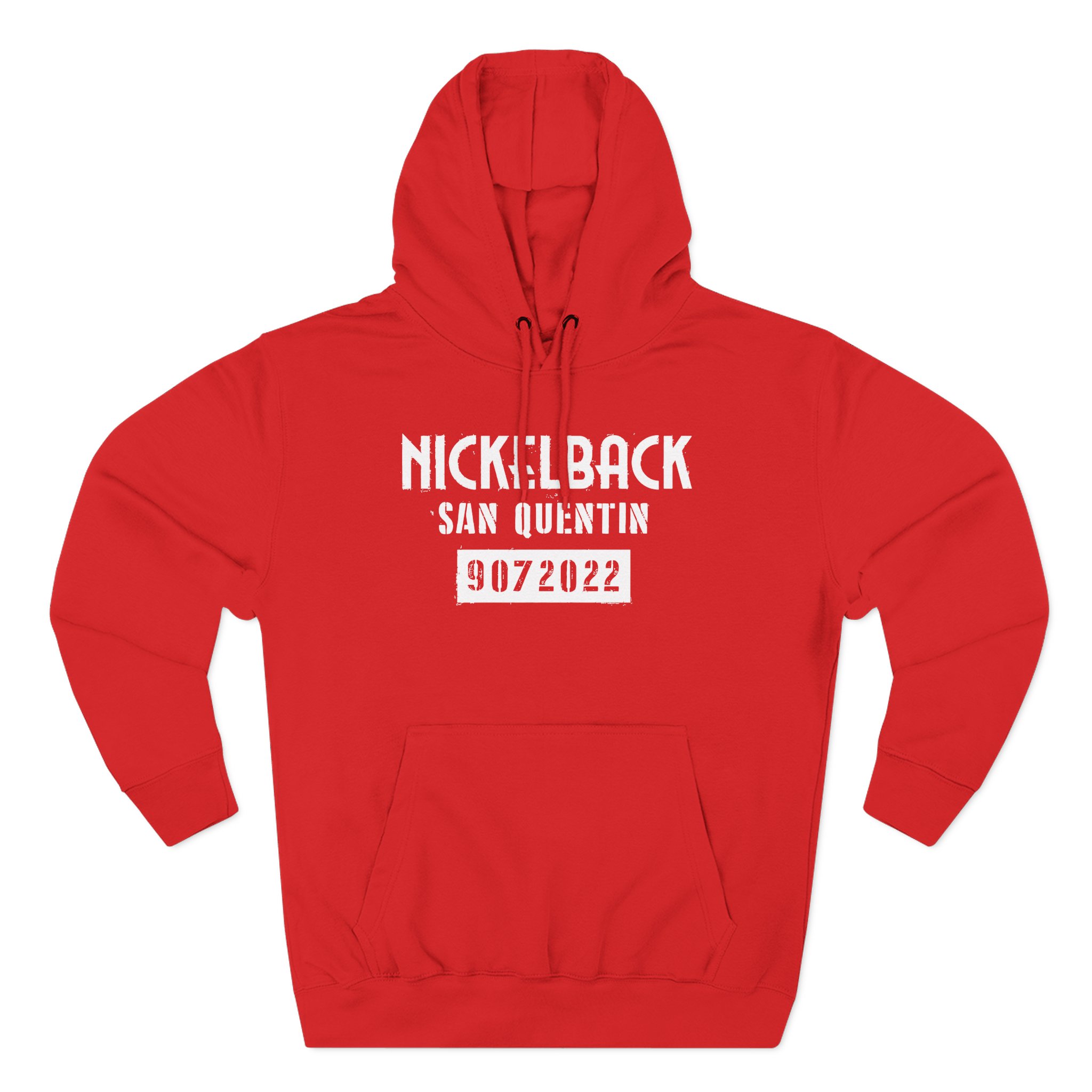 Nickelback San Quentin Three-Panel Fleece Hoodie
