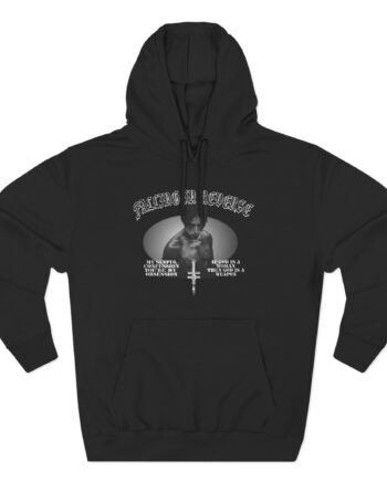 Falling in Reverse Dagger Three-Panel Fleece Hoodie
