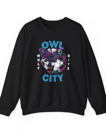 Owl City Wolf Bite Unisex Heavy Blend™ Crewneck Sweatshirt