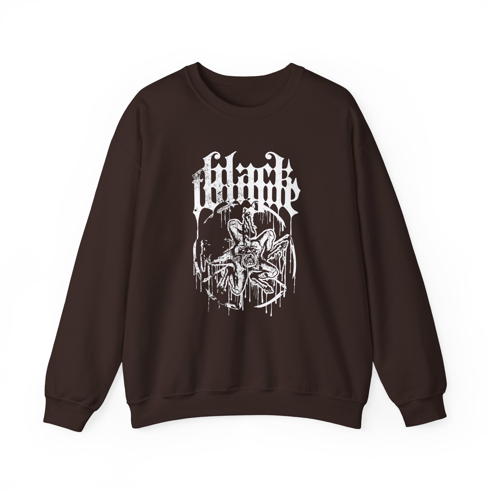 Black Tongue Hot Wheels Unisex Heavy Blendâ„¢ Crewneck Sweatshirt