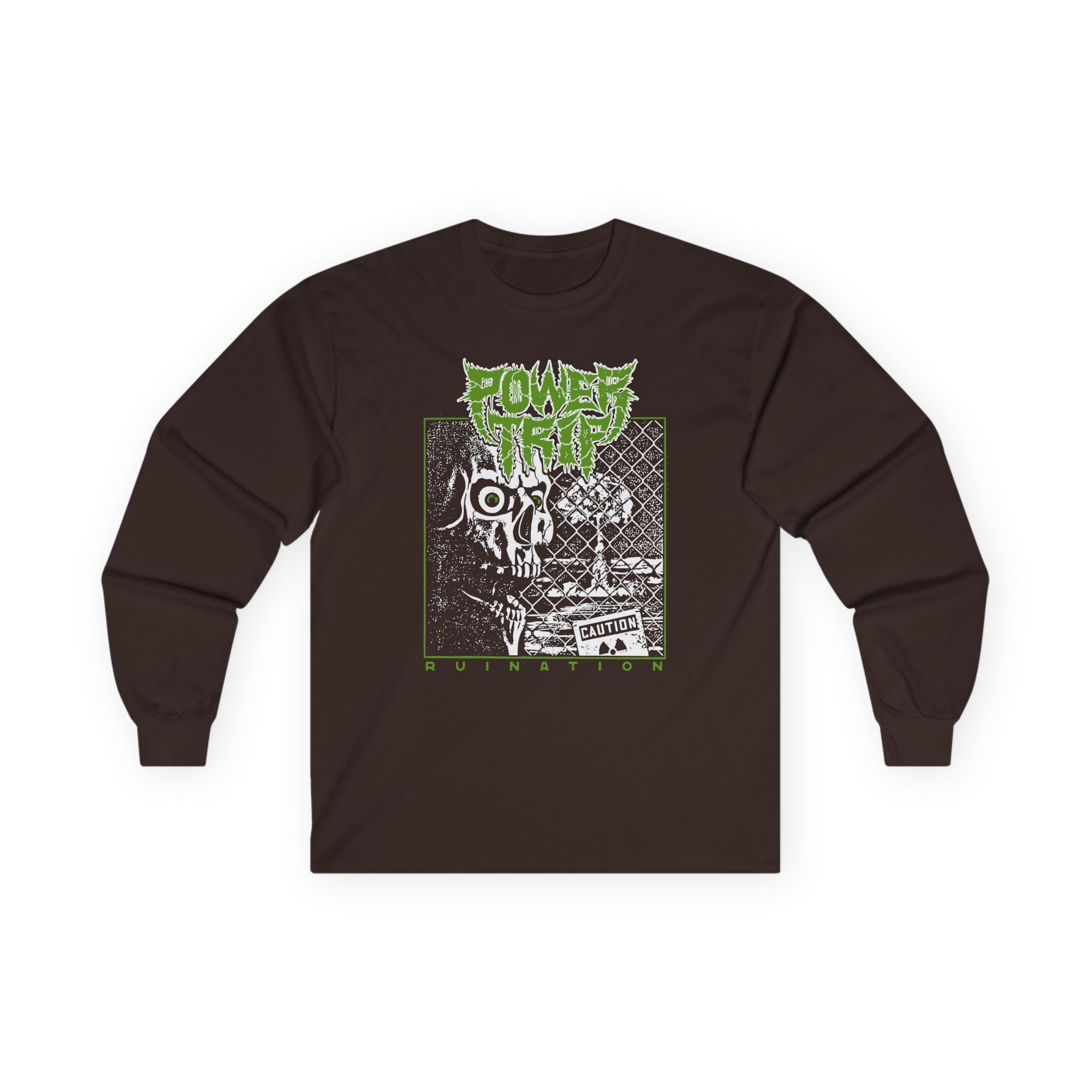 Power Trip Ruination Unisex Ultra Cotton Long Sleeve Tee
