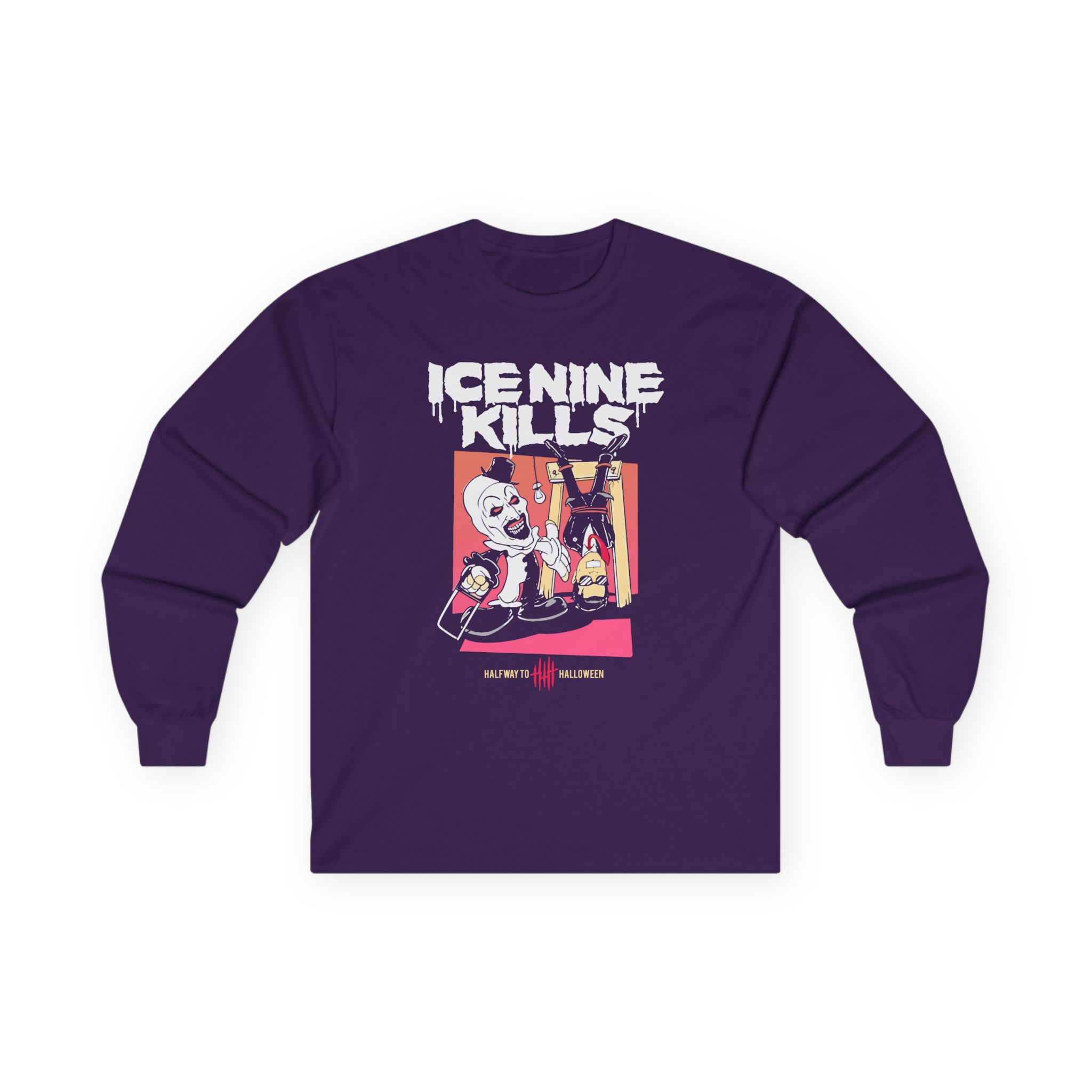 Ice Nine Kills Cut in Half Way to Halloween Unisex Ultra Cotton Long Sleeve Tee