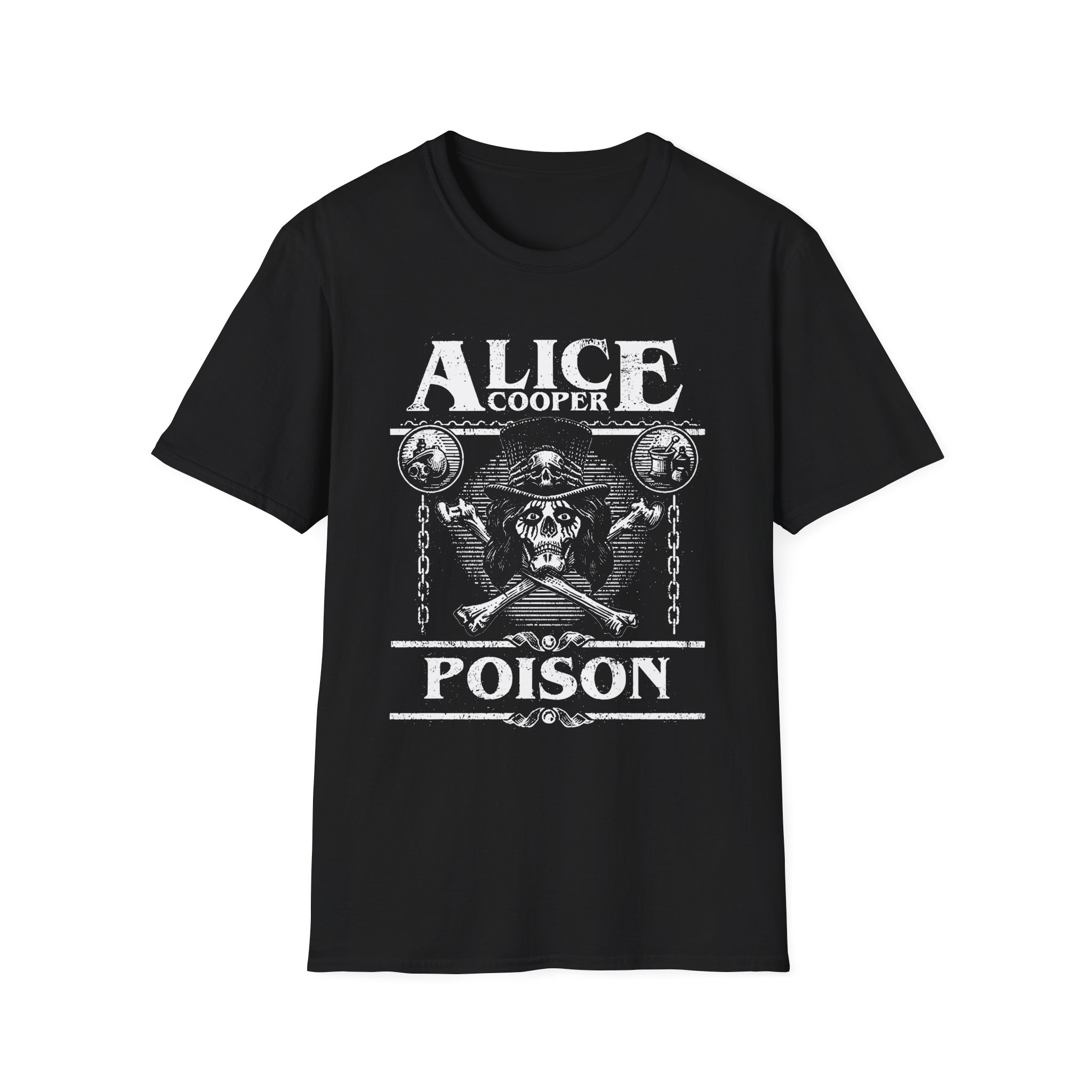 Alice Cooper Poison Unisex Softstyle T-Shirt