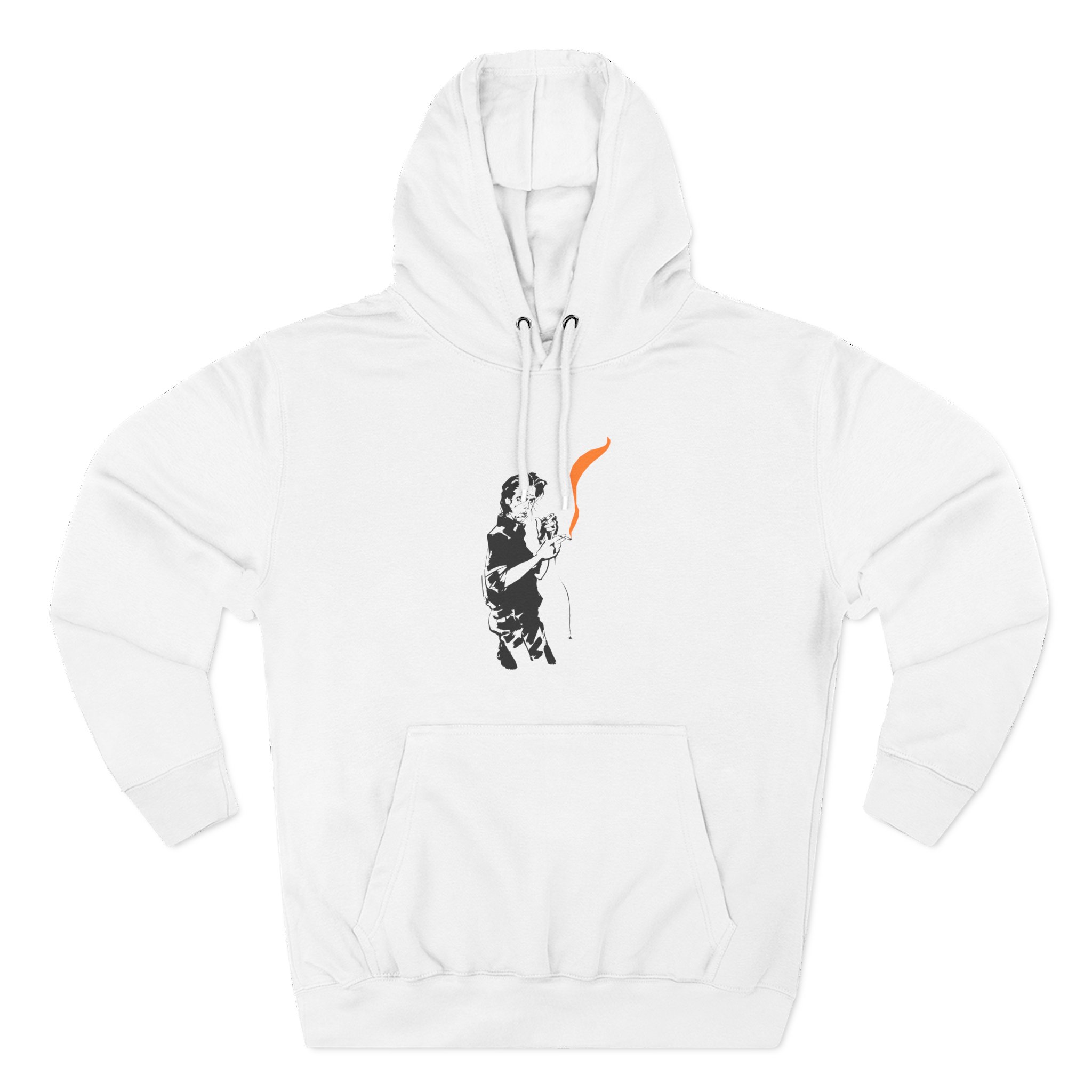 Nick Cave Smoking Three-Panel Fleece Hoodie