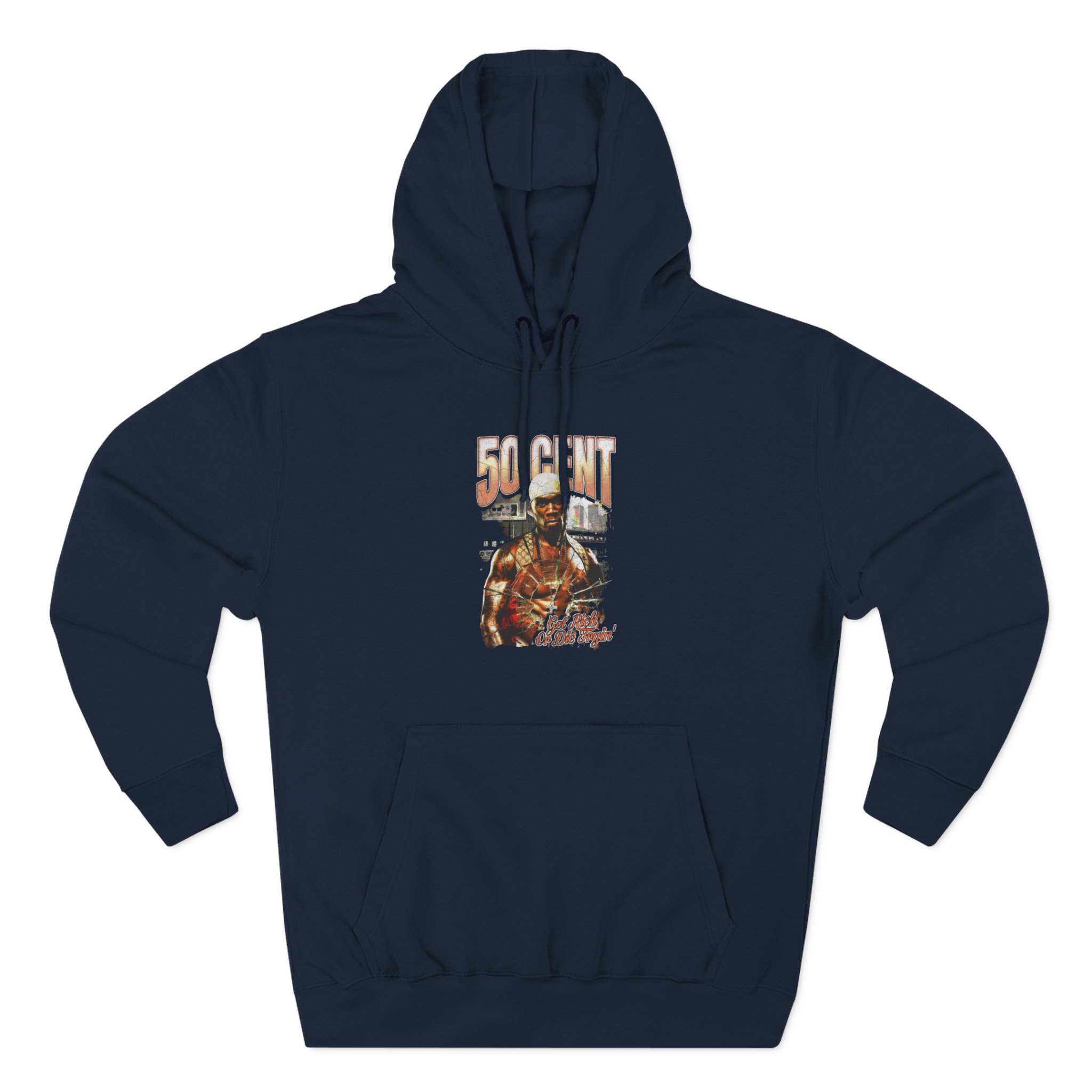 50 Cent Get Rich or Die Tryin Three-Panel Fleece Hoodie