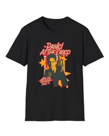 Panic at the Disco Stars Dark Unisex Softstyle T-Shirt