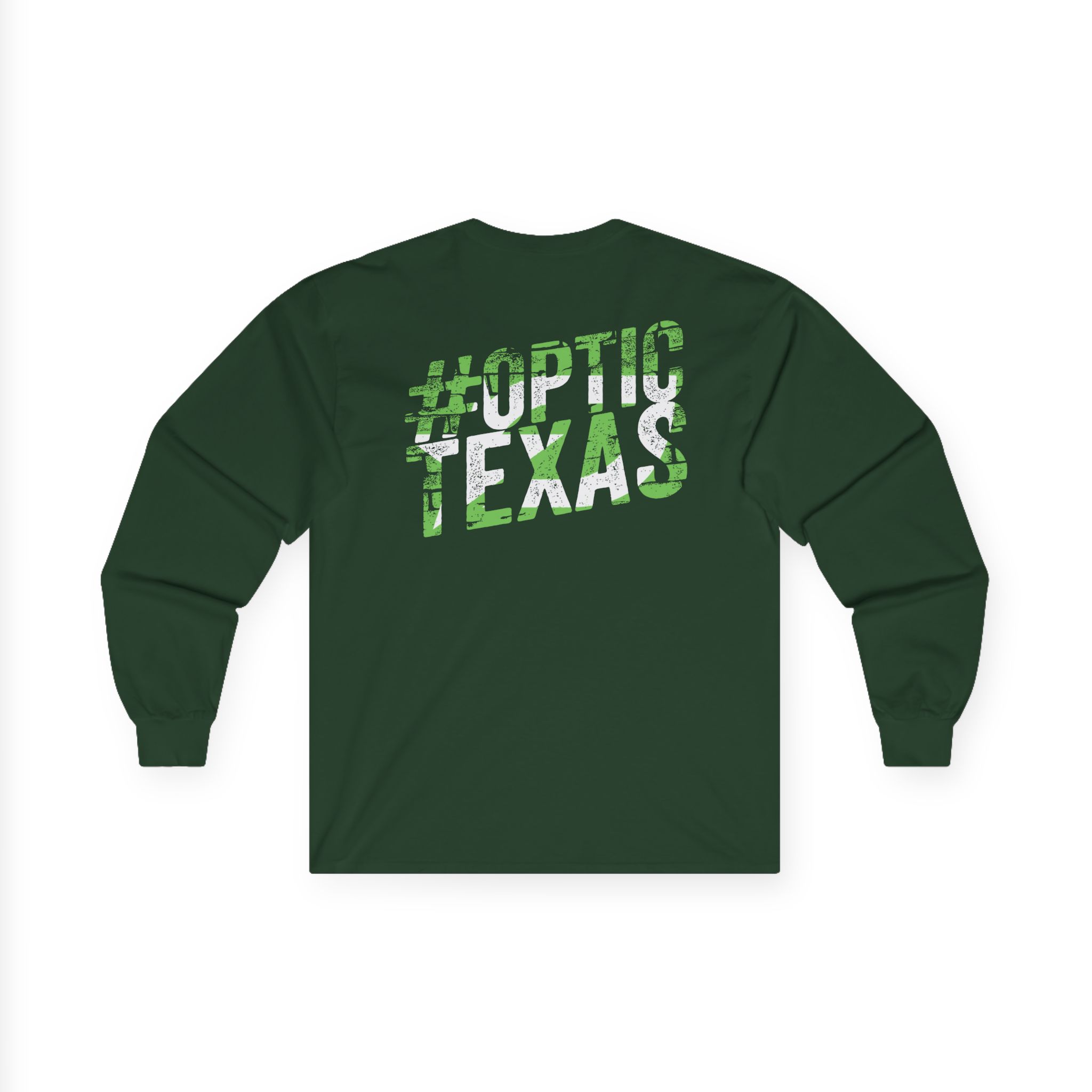 Optic Texas Slogan Unisex Ultra Cotton Long Sleeve Tee