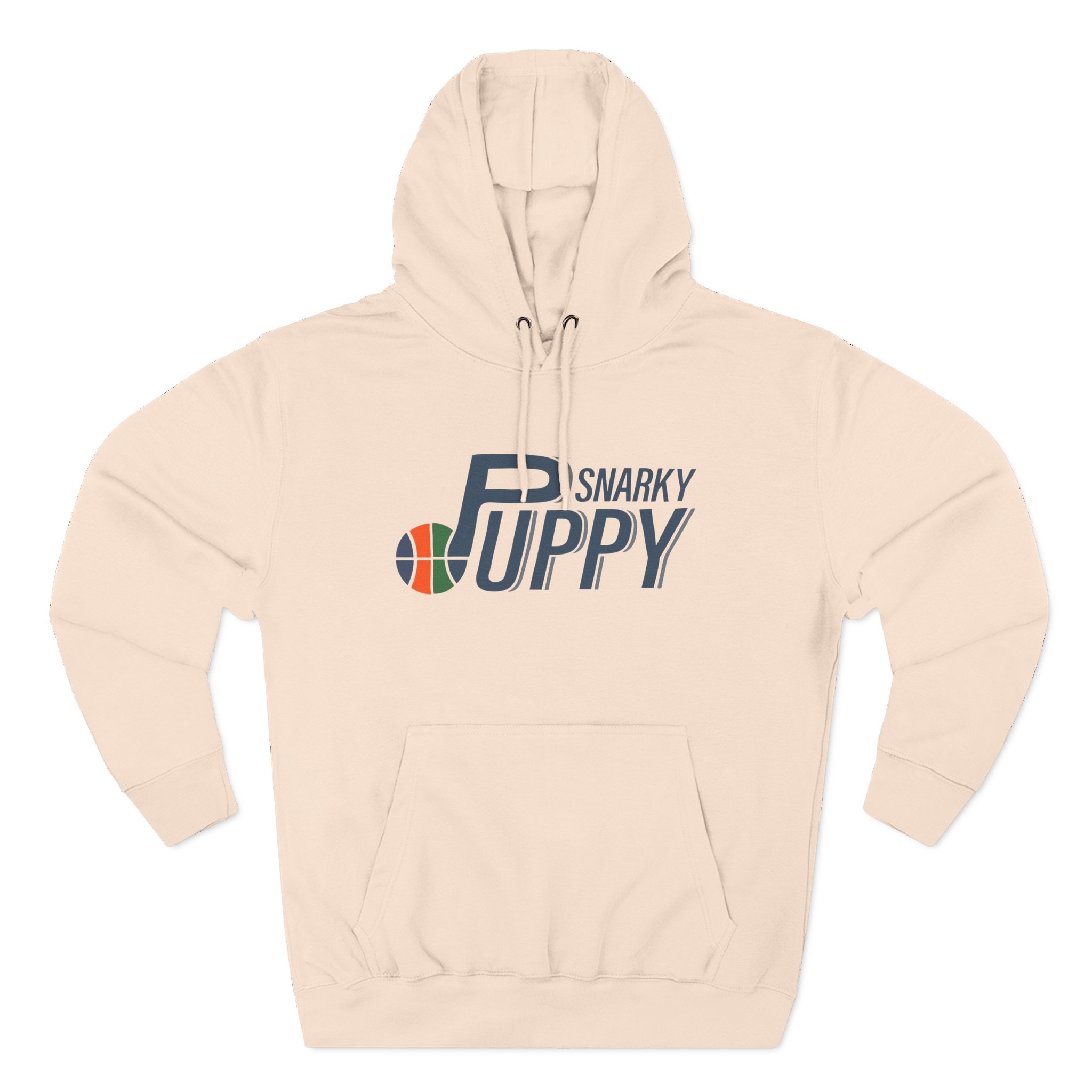 Snarky Puppy Retro Logo Three-panel Fleece Hoodie