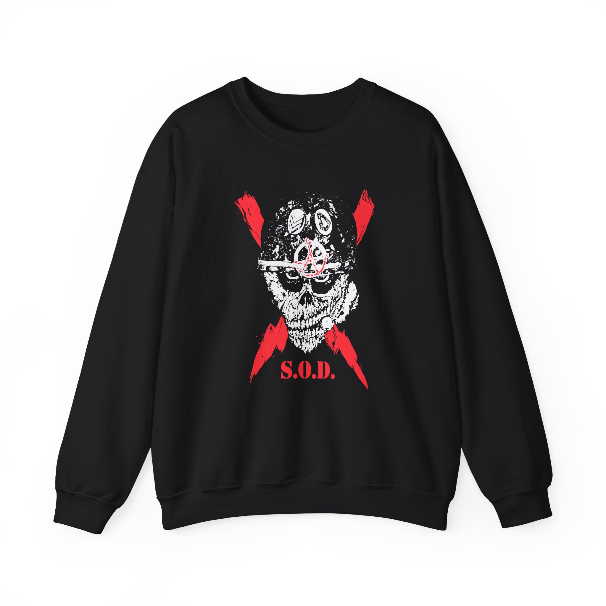 Stormtroopers of Death Plastic Head Unisex Heavy Blendâ„¢ Crewneck Sweatshirt