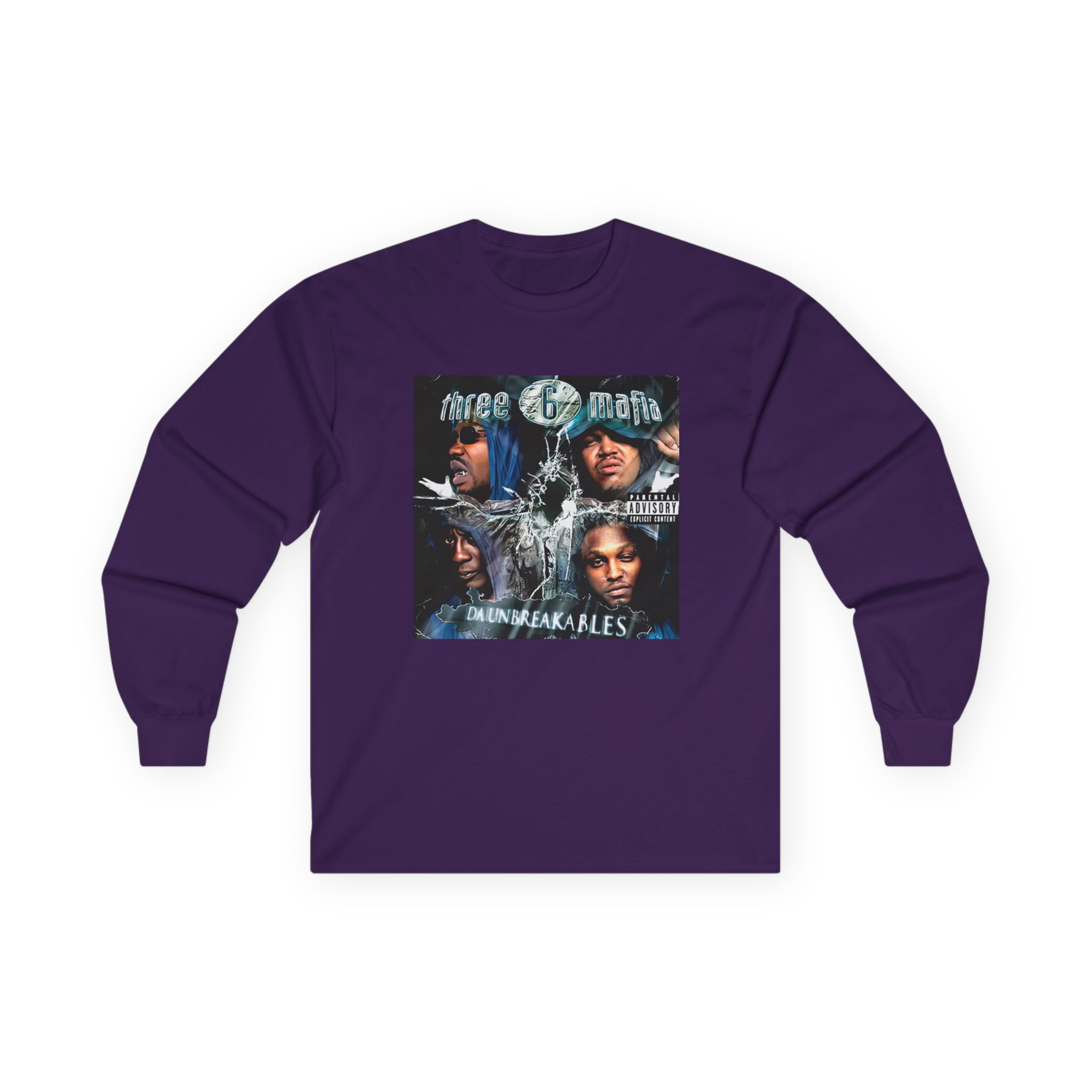 Three 6 Mafia Unbreakables Unisex Ultra Cotton Long Sleeve Tee