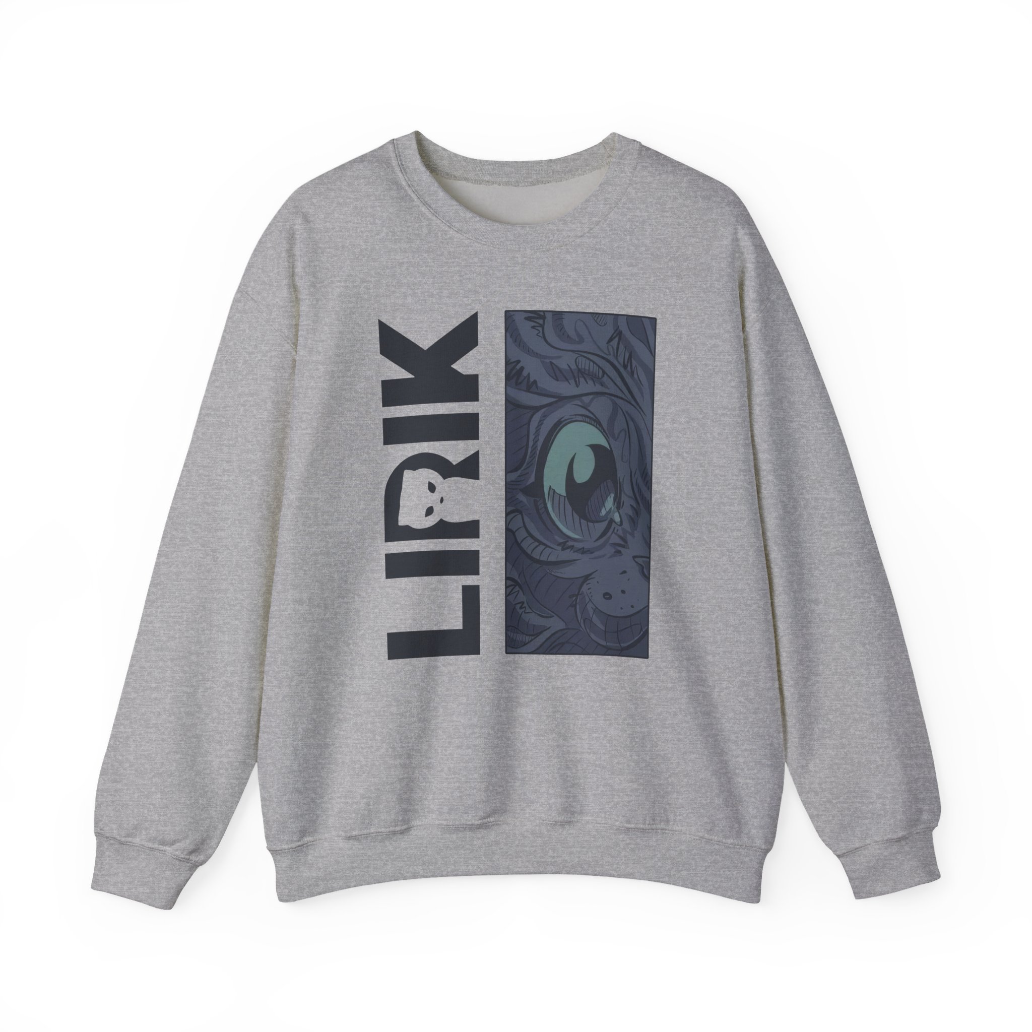 Lirik Mightnight Stealth Unisex Heavy Blendâ„¢ Crewneck Sweatshirt