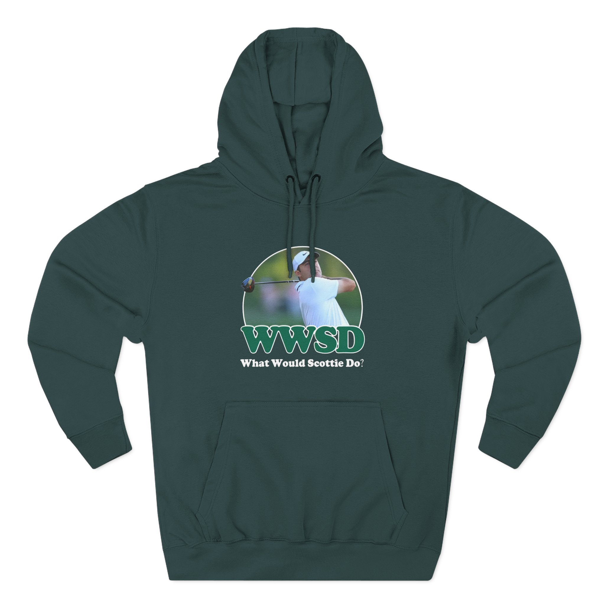 Scottie Scheffler What Would Do Wwsd Three-Panel Fleece Hoodie