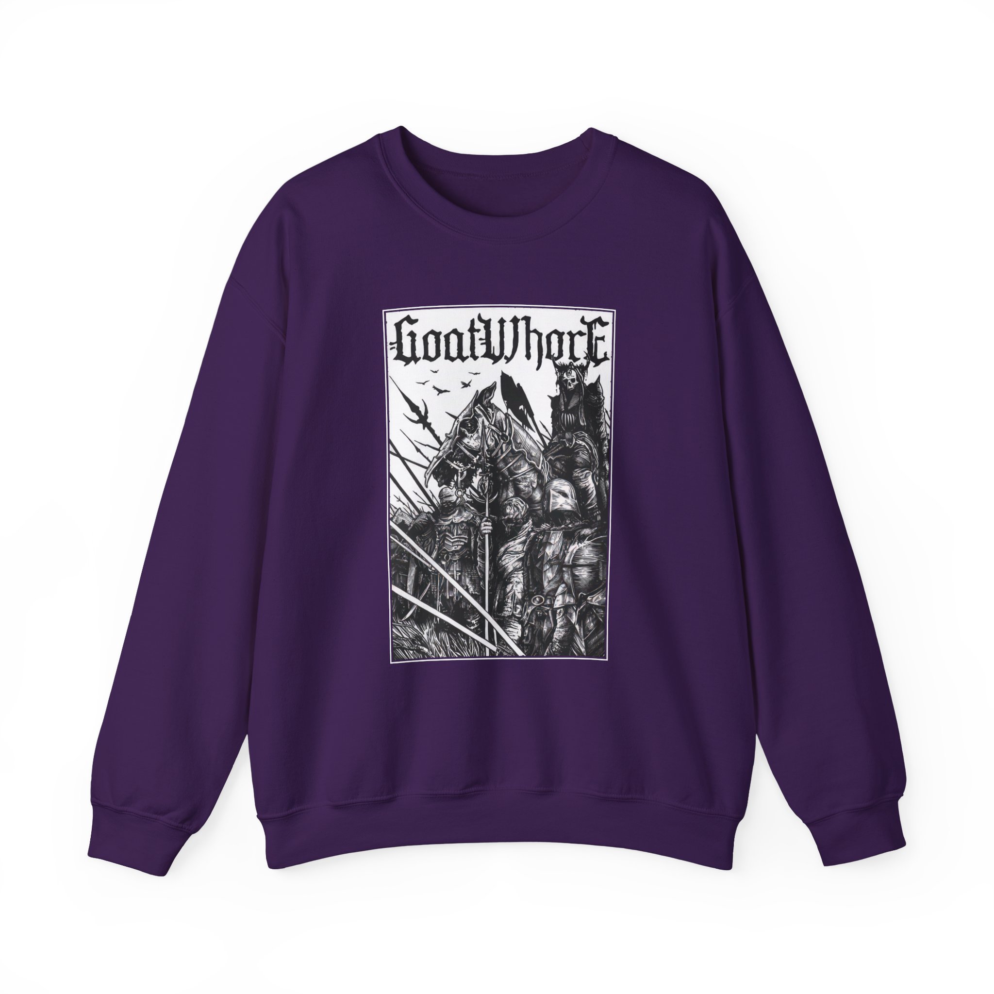Goatwhore no Mercy Unisex Heavy Blendâ„¢ Crewneck Sweatshirt