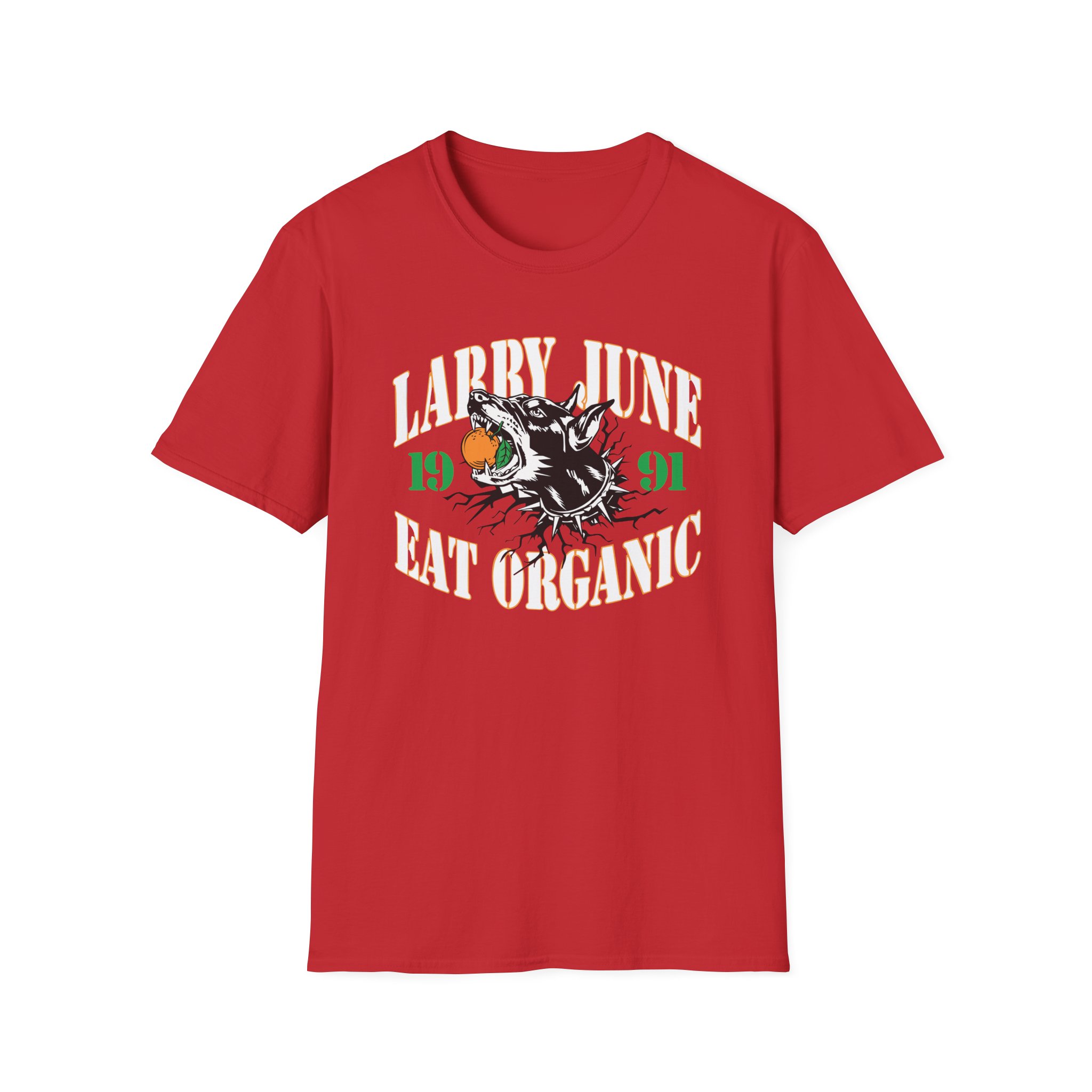 Larry June Eat Organic Unisex Softstyle T-Shirt