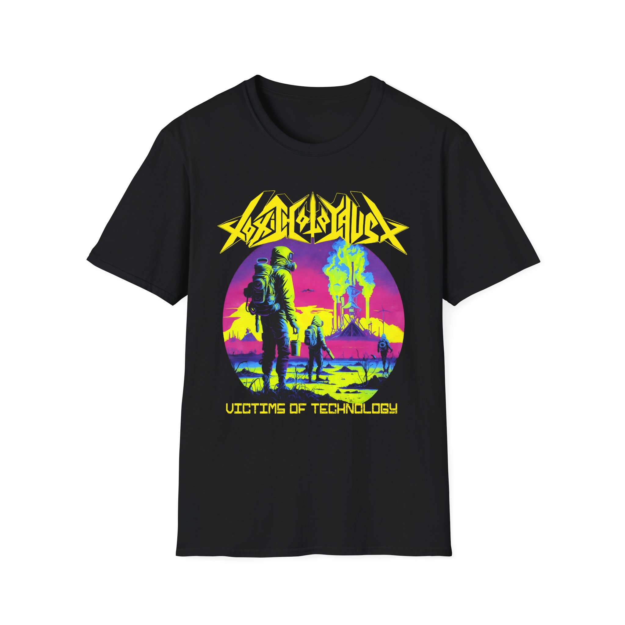 Toxic Holocaust Victims of Technology Unisex Softstyle T-Shirt