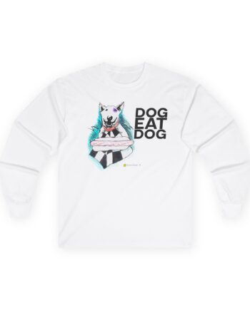 Dog Eat Dog Hotdog Unisex Ultra Cotton Long Sleeve Tee