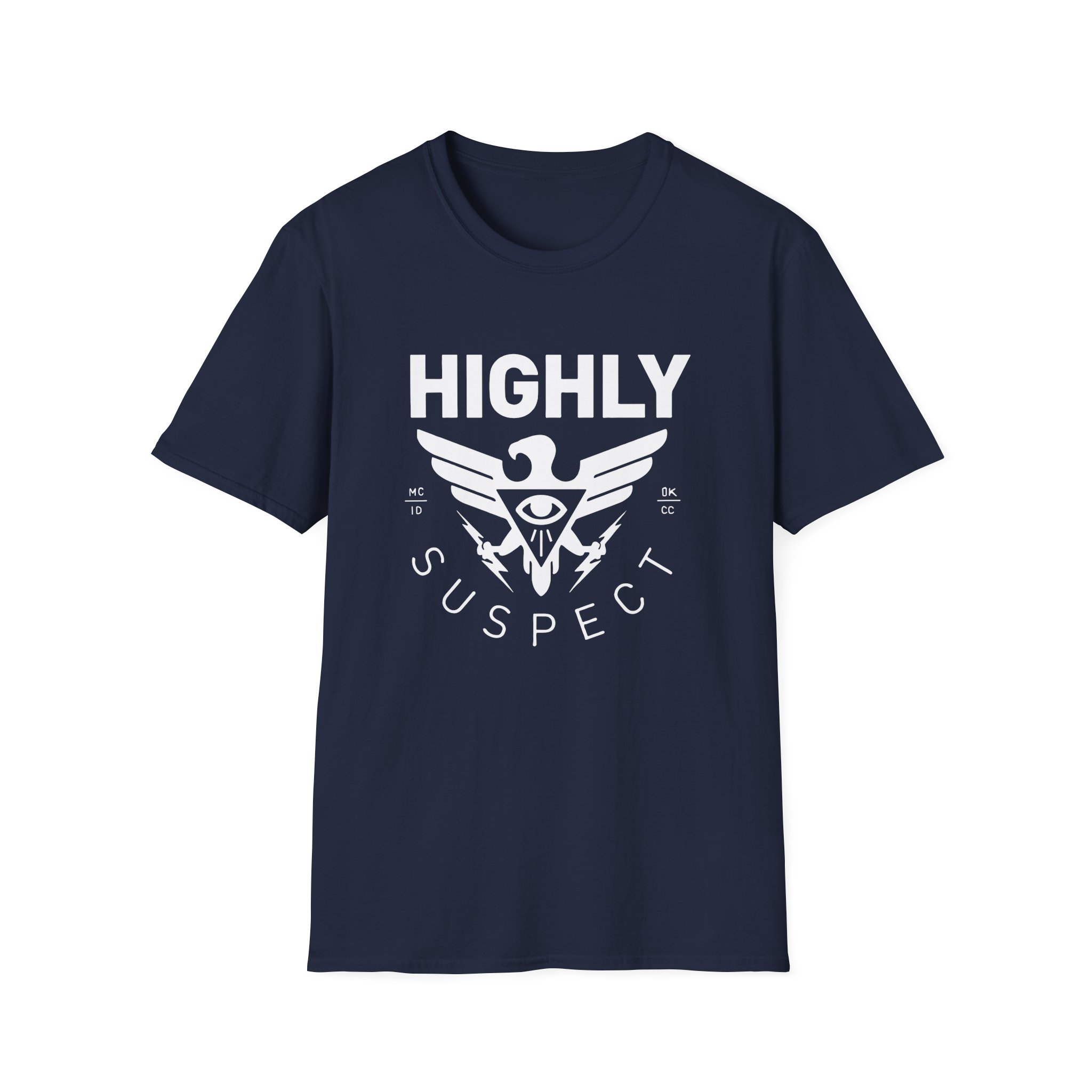 Highly Suspect Rock Band Unisex Softstyle T-shirt