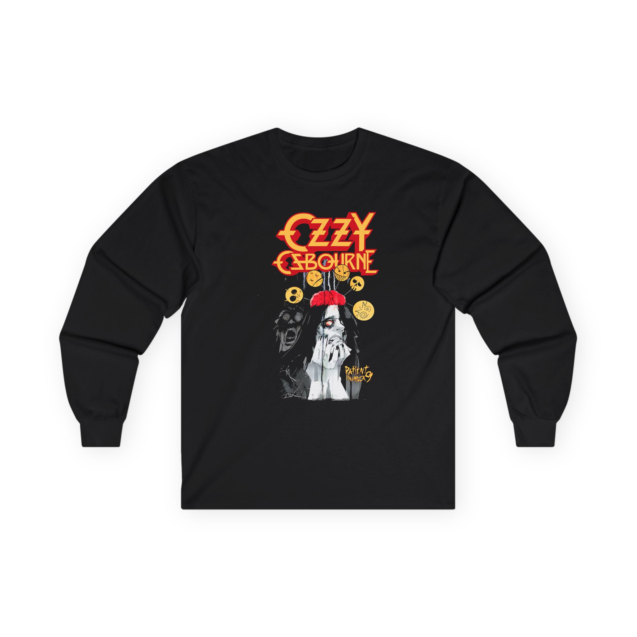 Ozzy Osbourne Paranoid No 9 Unisex Ultra Cotton Long Sleeve Tee