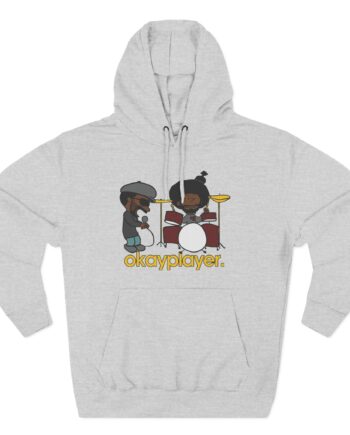 The Roots Black Thought & Questlove Okayplayer Three-Panel Fleece Hoodie
