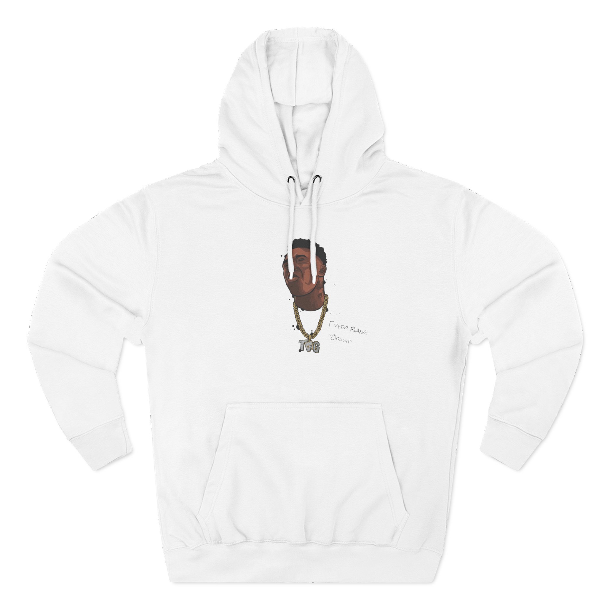 Fredo Bang Oouuh Three-Panel Fleece Hoodie