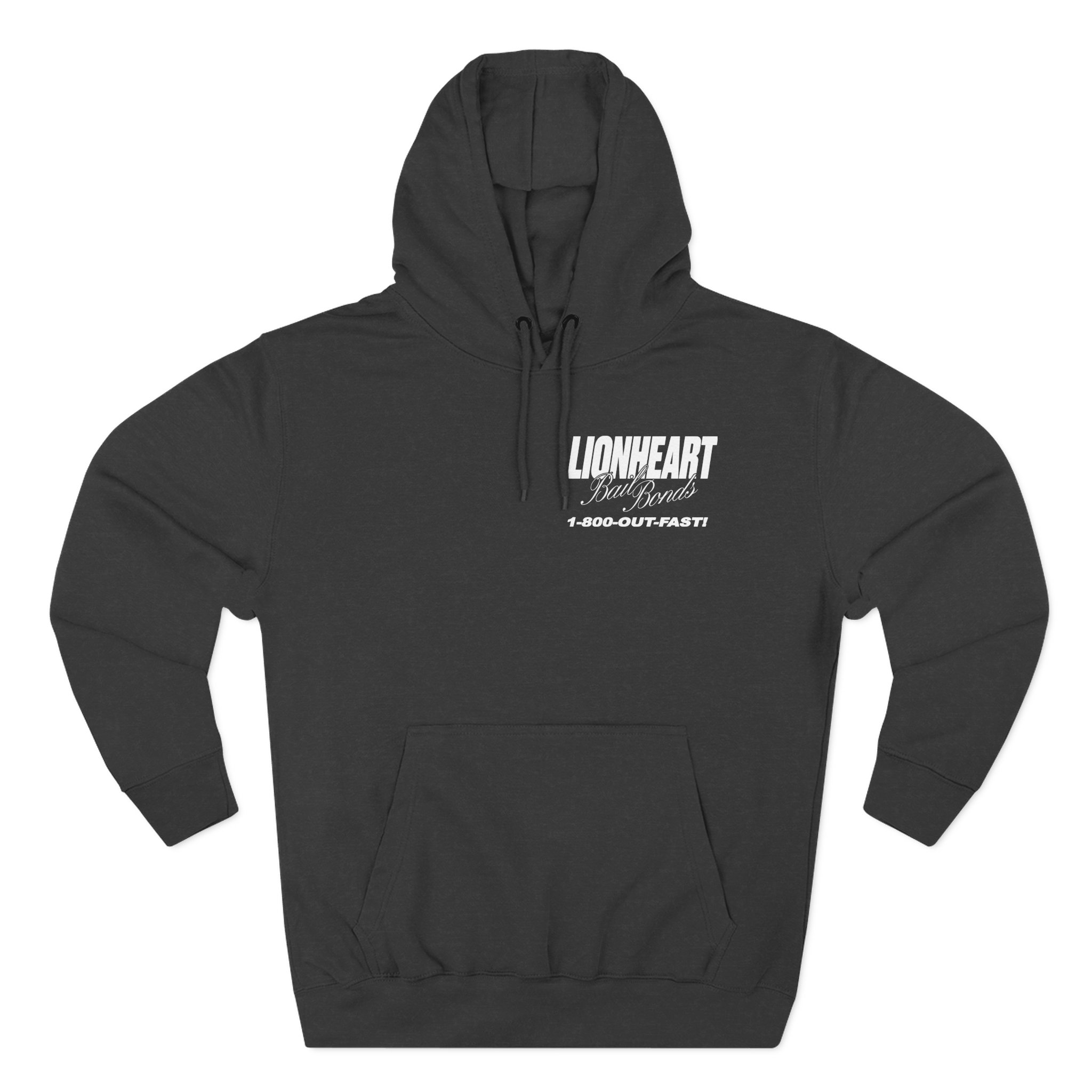 Lionheart "Bail Bonds" Three-Panel Fleece Hoodie