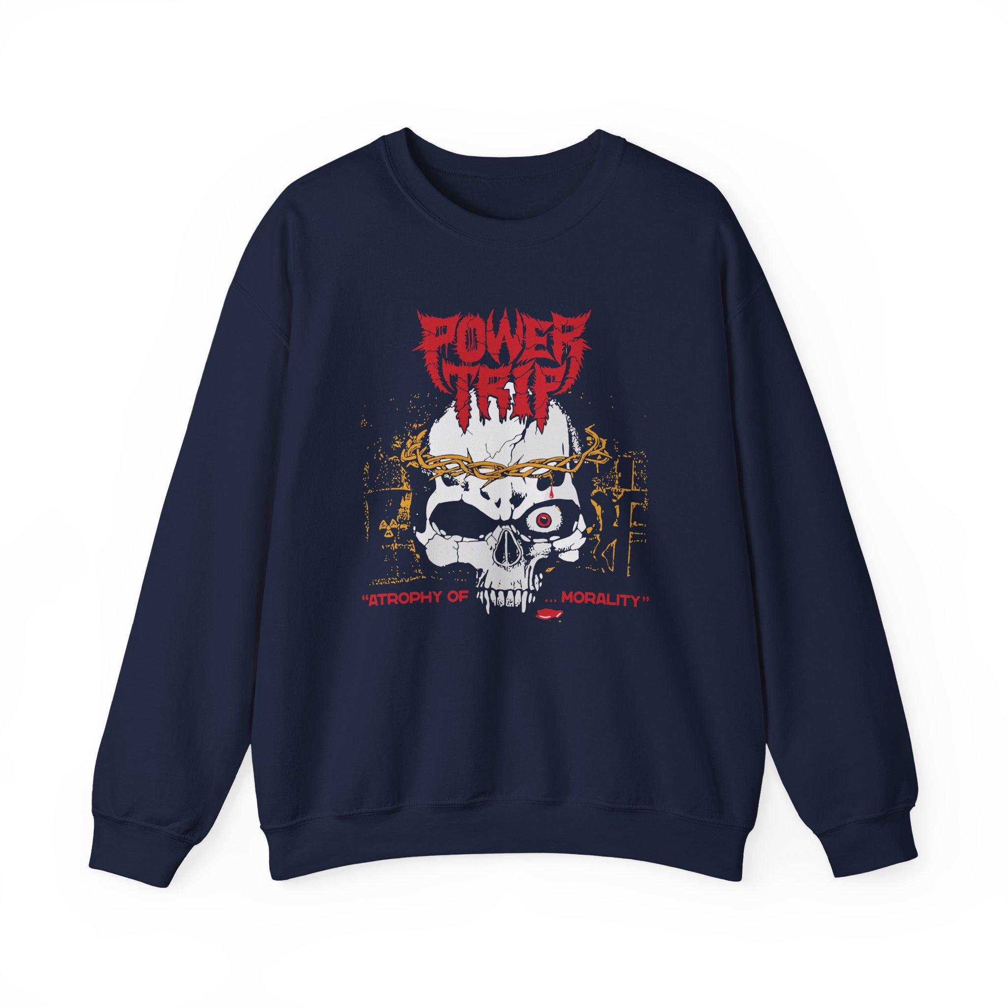 Power Trip Atrophy Unisex Heavy Blendâ„¢ Crewneck Sweatshirt