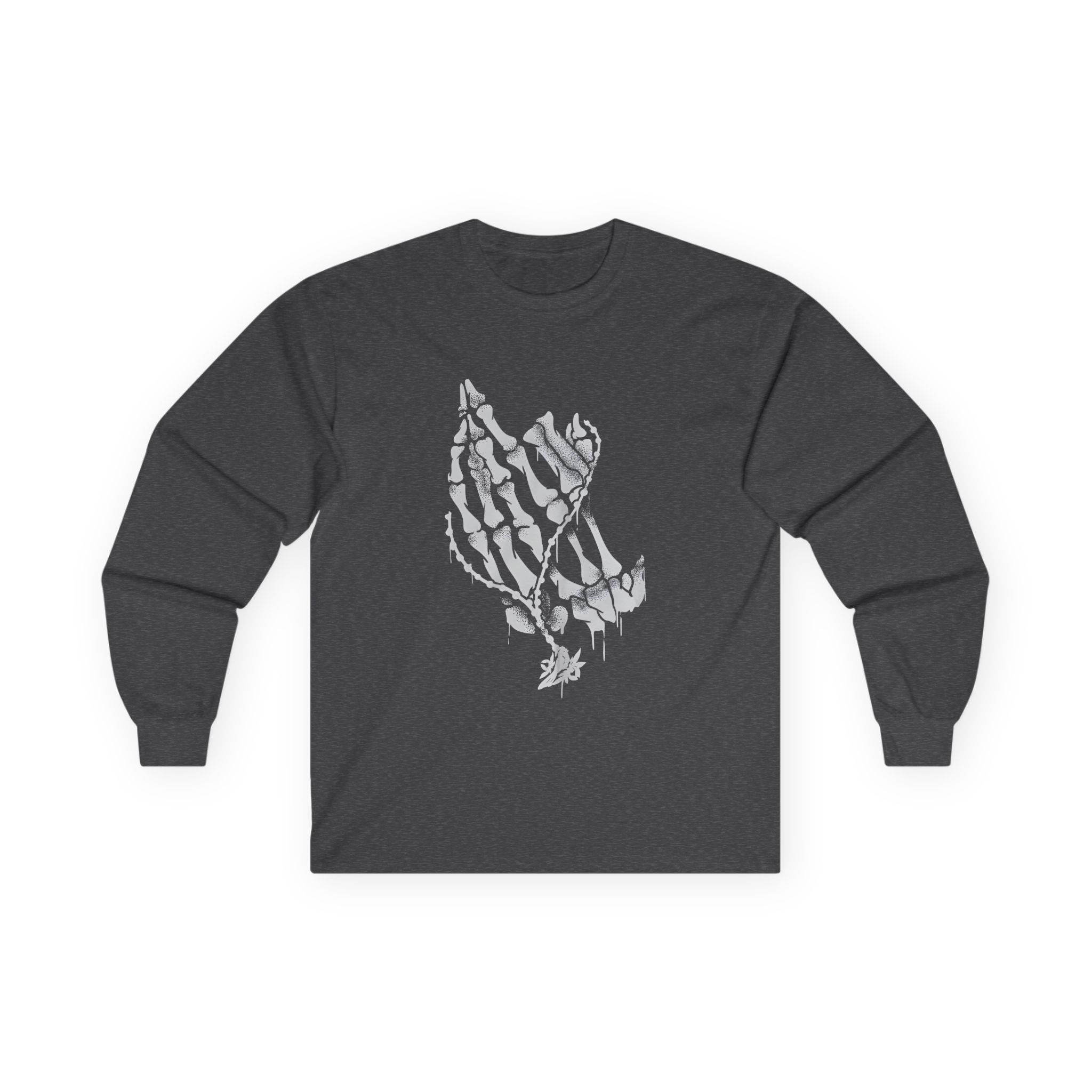 Bayside Praying Hands Unisex Ultra Cotton Long Sleeve Tee