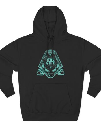 Owl City Pinball Three-Panel Fleece Hoodie