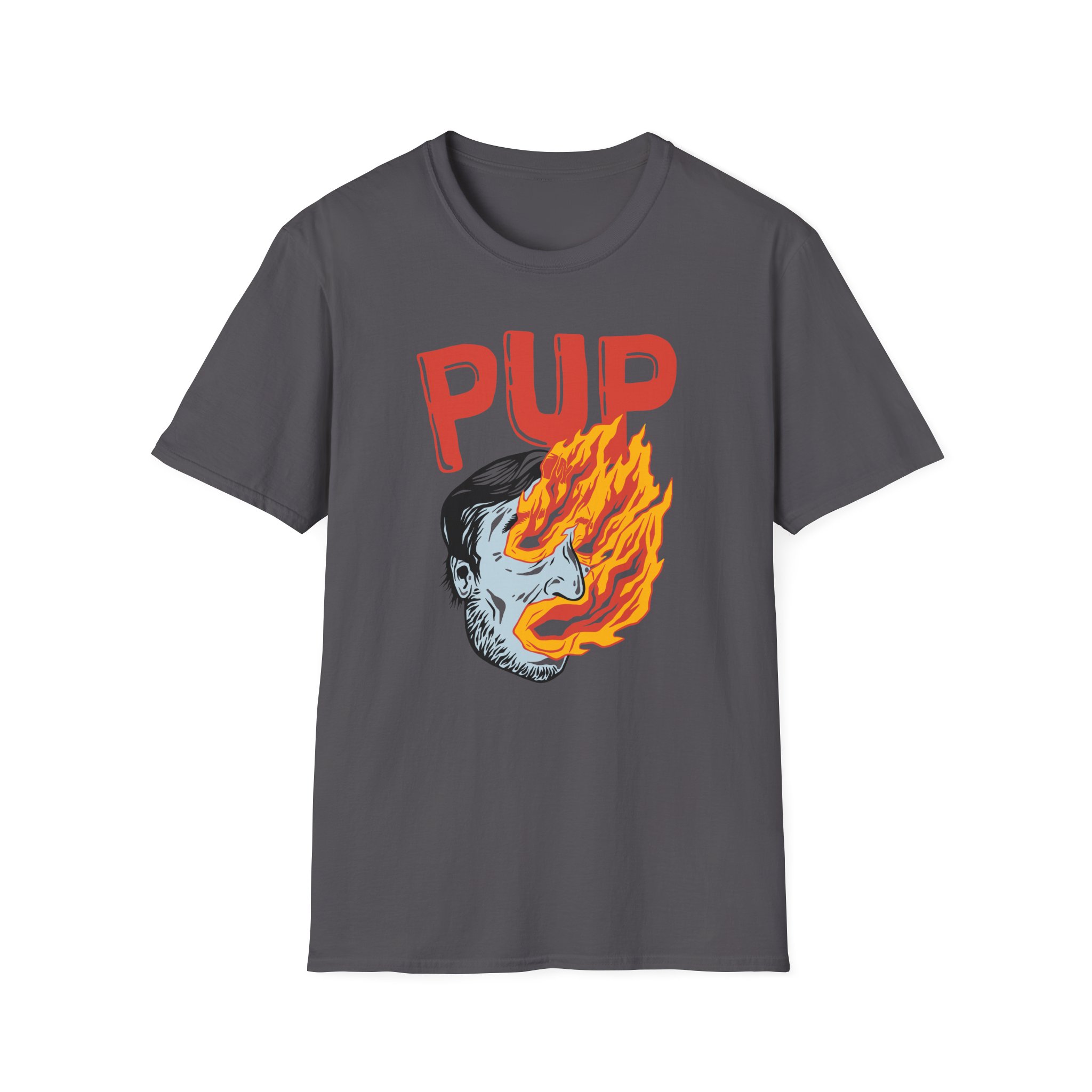 Pup I Hope the World Explodes Unisex Softstyle T-Shirt