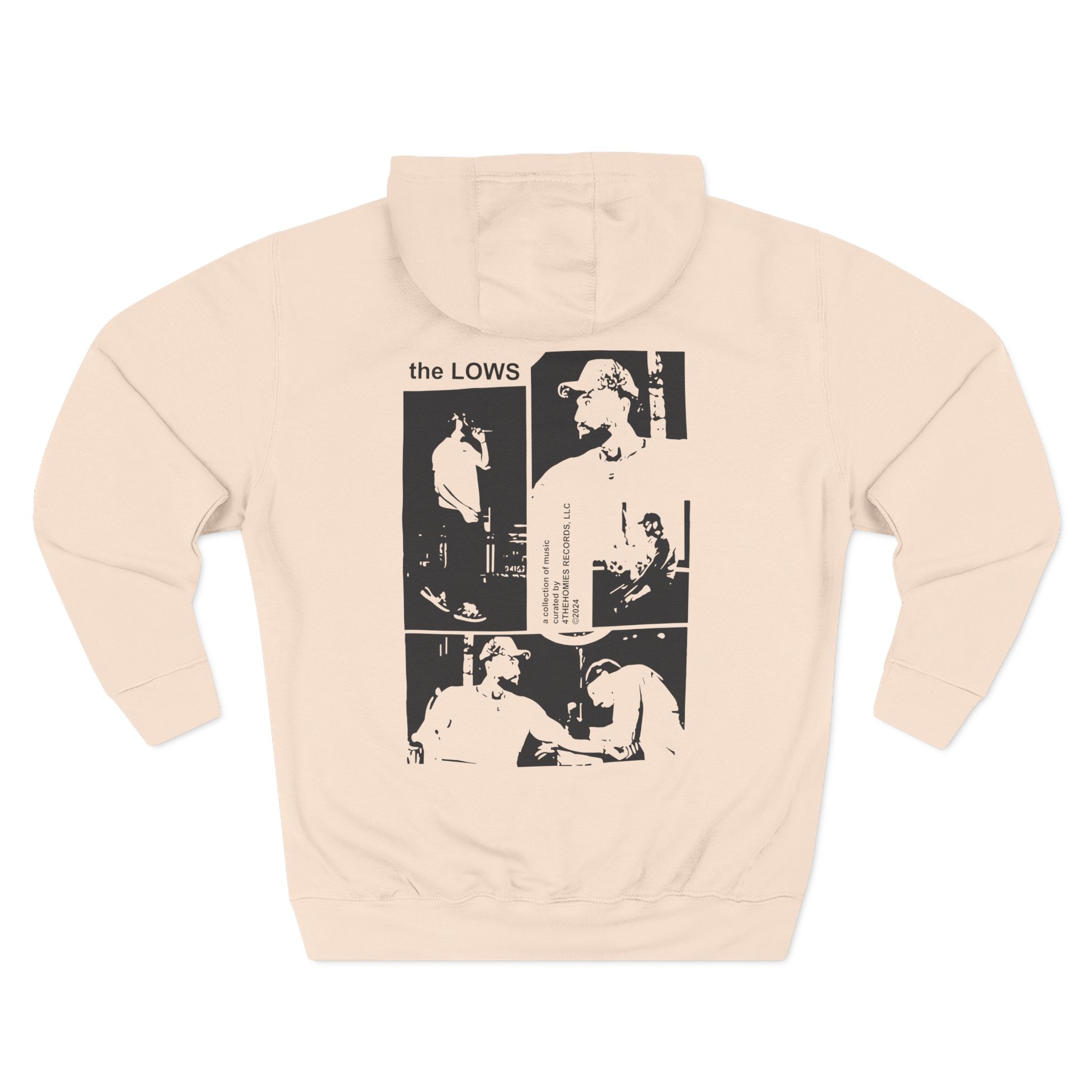 Mike Stud Keepgoing "the Lows" Eras Three-Panel Fleece Hoodie