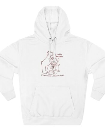Teddy Swims Broken Record Three-Panel Fleece Hoodie
