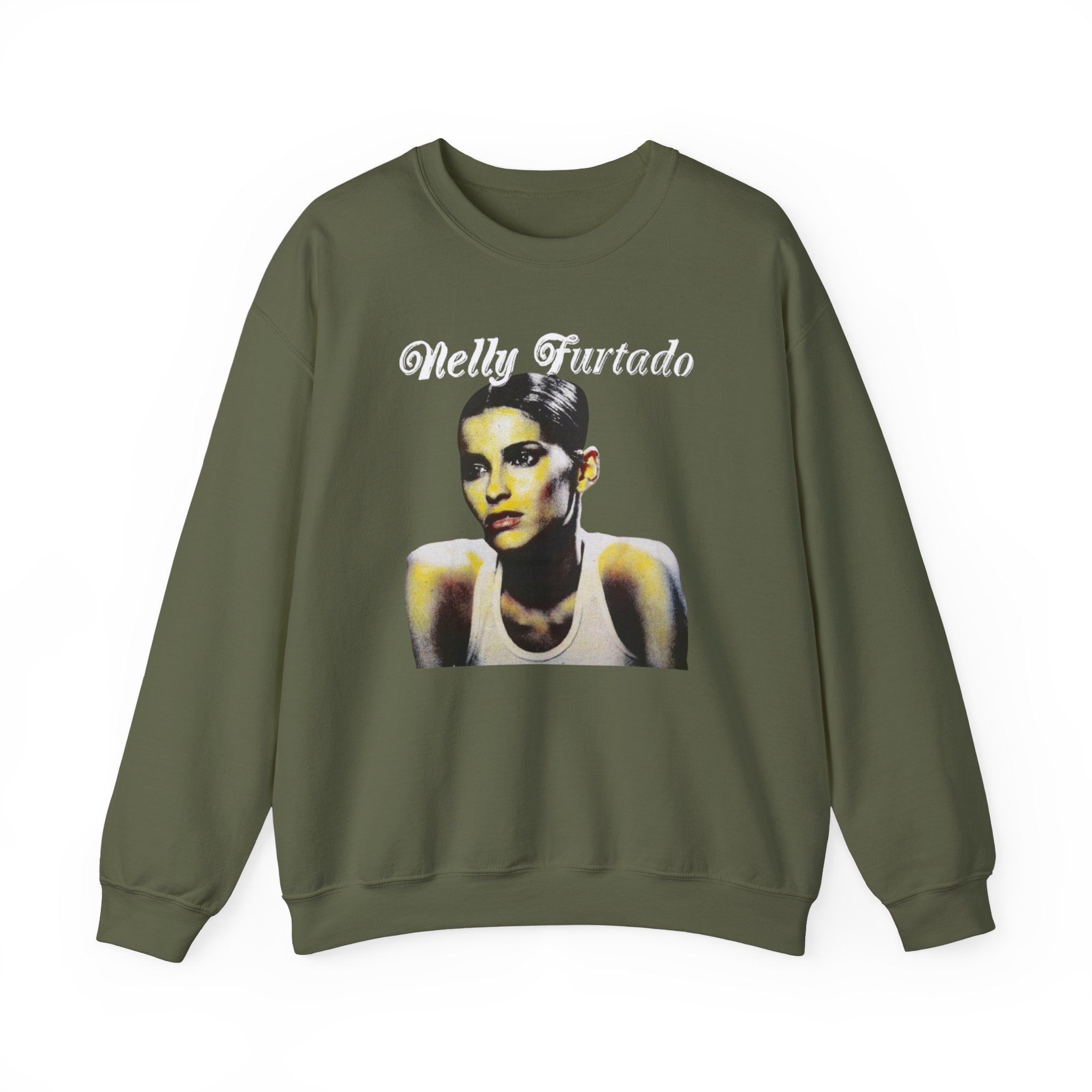 Nelly Furtado Unisex Heavy Blend Crewneck Sweatshirt
