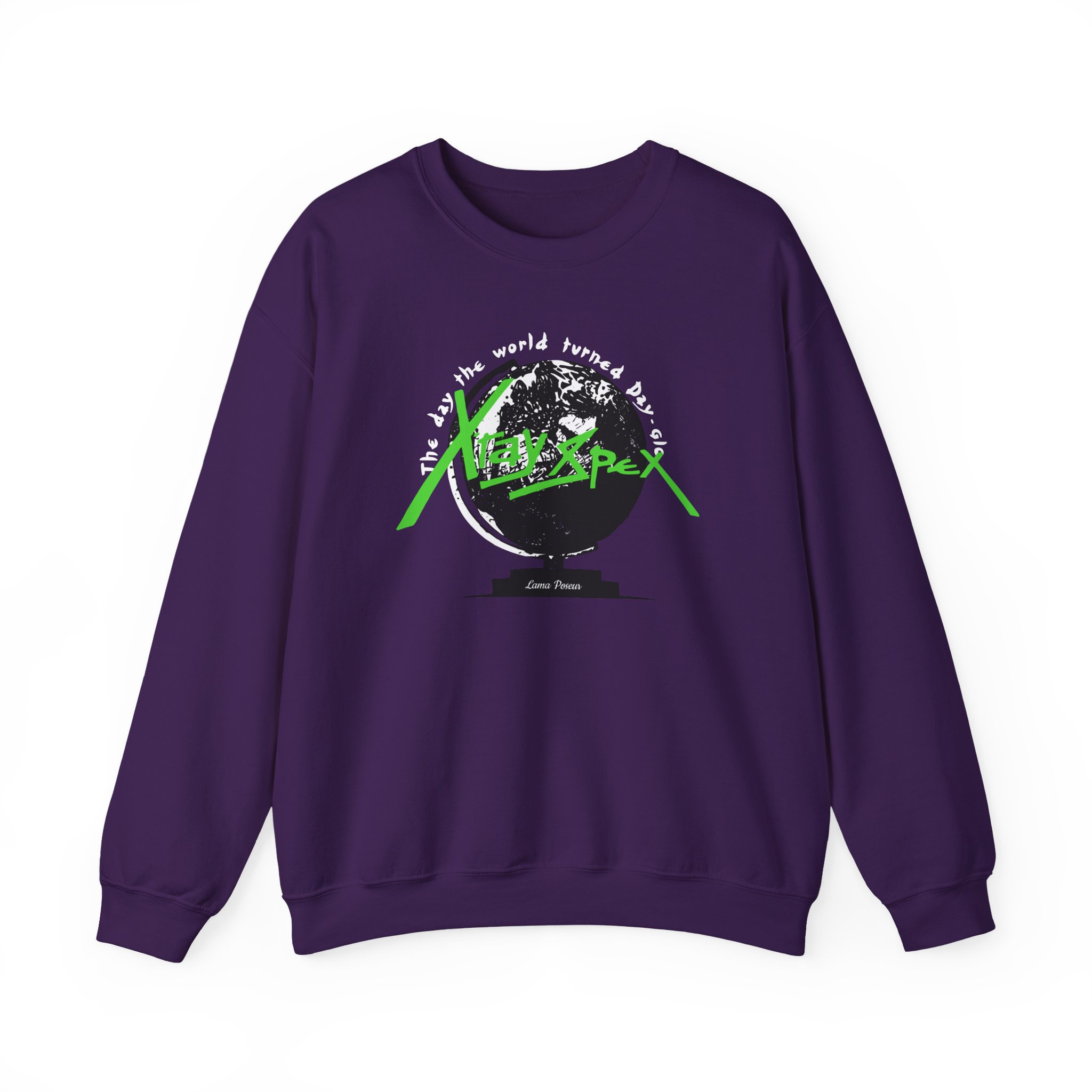 X-ray Spex Day-Glo Globe Unisex Heavy Blendâ„¢ Crewneck Sweatshirt