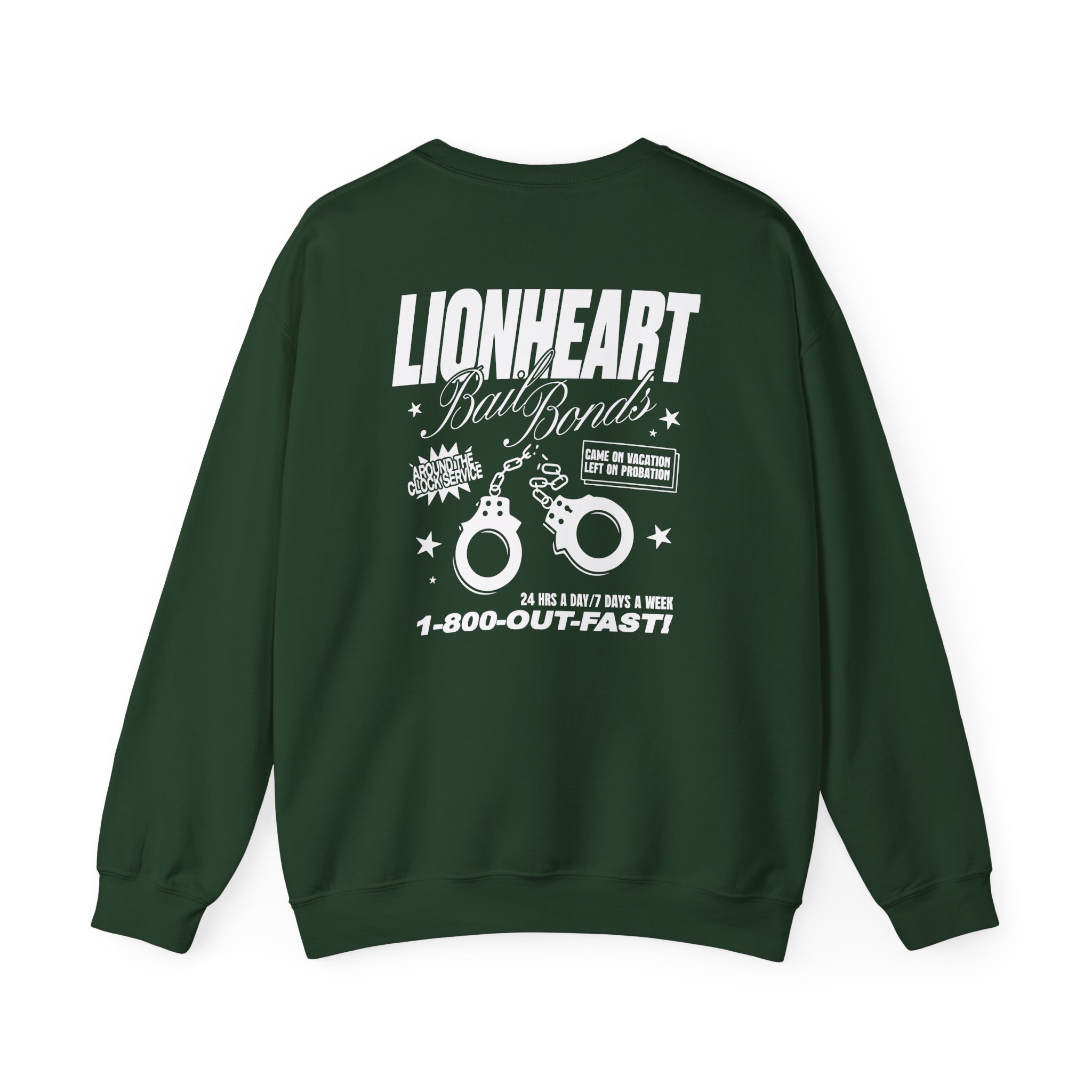 Lionheart "Bail Bonds" Unisex Heavy Blendâ„¢ Crewneck Sweatshirt
