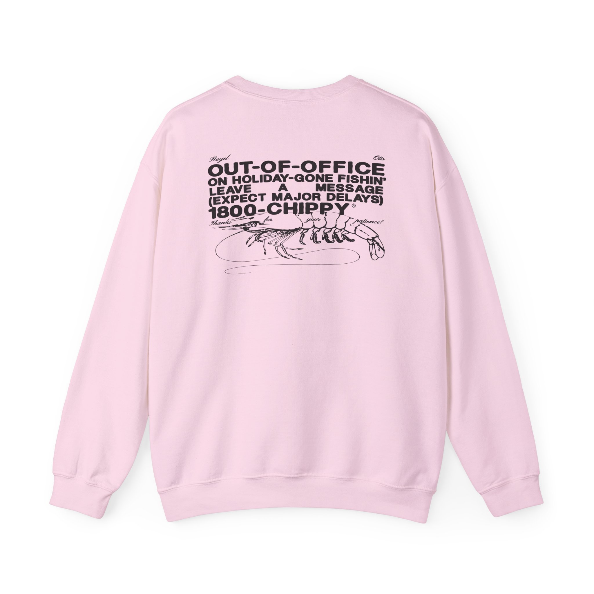 Royel Otis Out of Office Chippy Unisex Heavy Blendâ„¢ Crewneck Sweatshirt