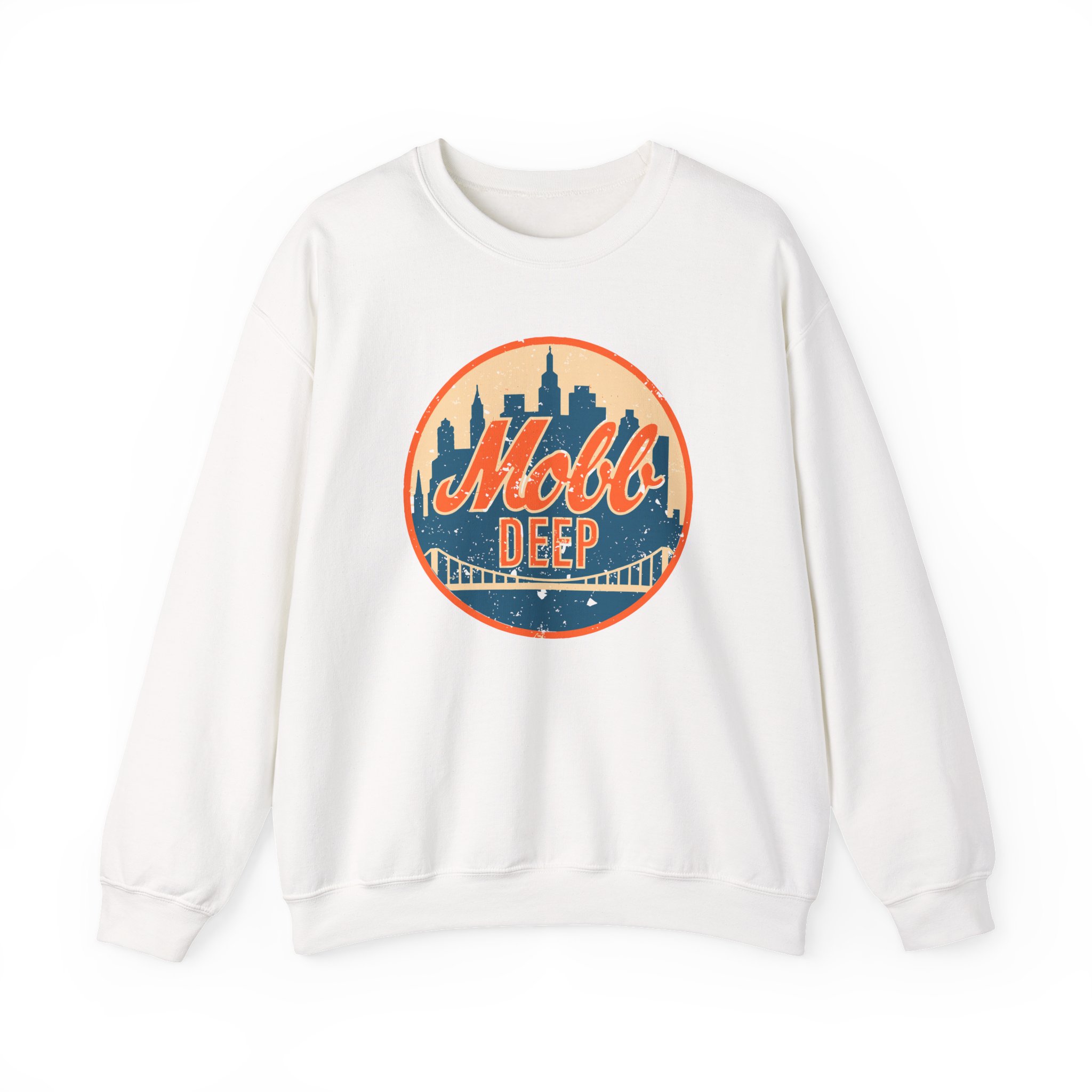 Mobb Deep Queens New York Unisex Heavy Blendâ„¢ Crewneck Sweatshirt