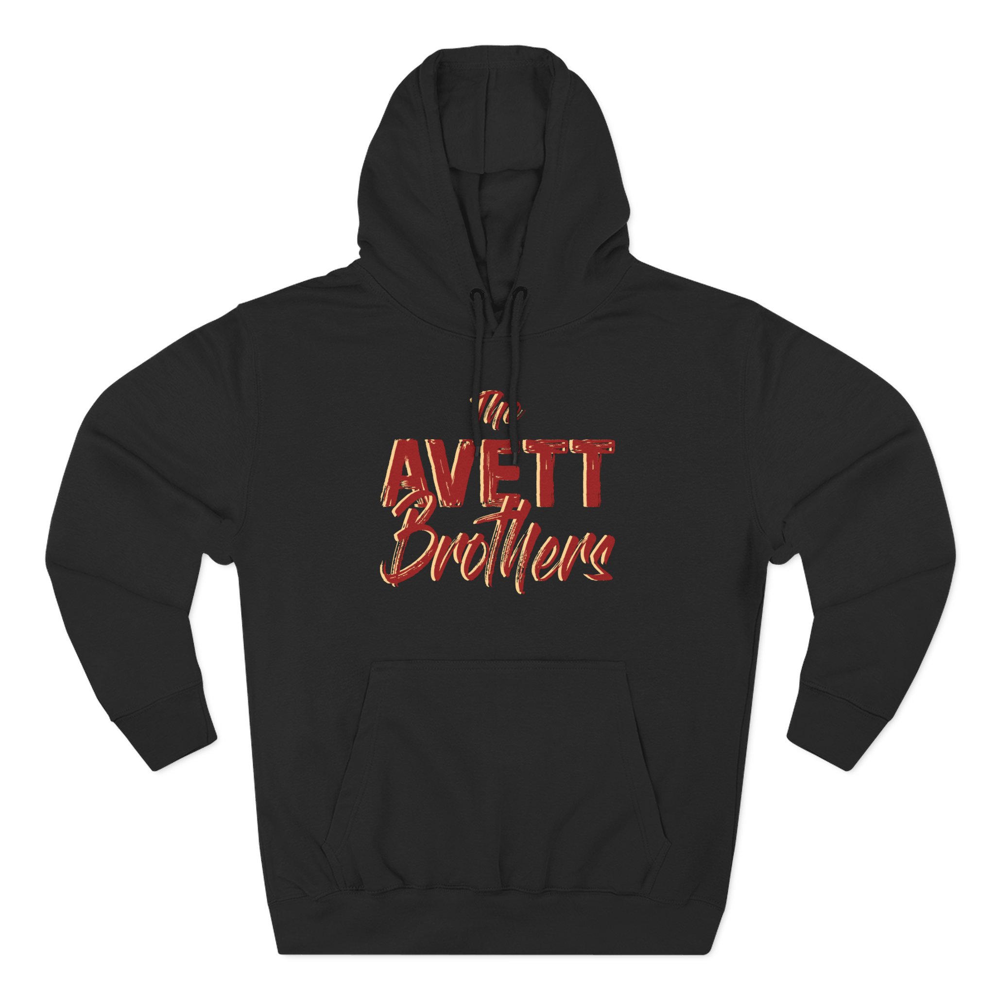 Avett Brothers Painted Sign Logo Three-Panel Fleece Hoodie