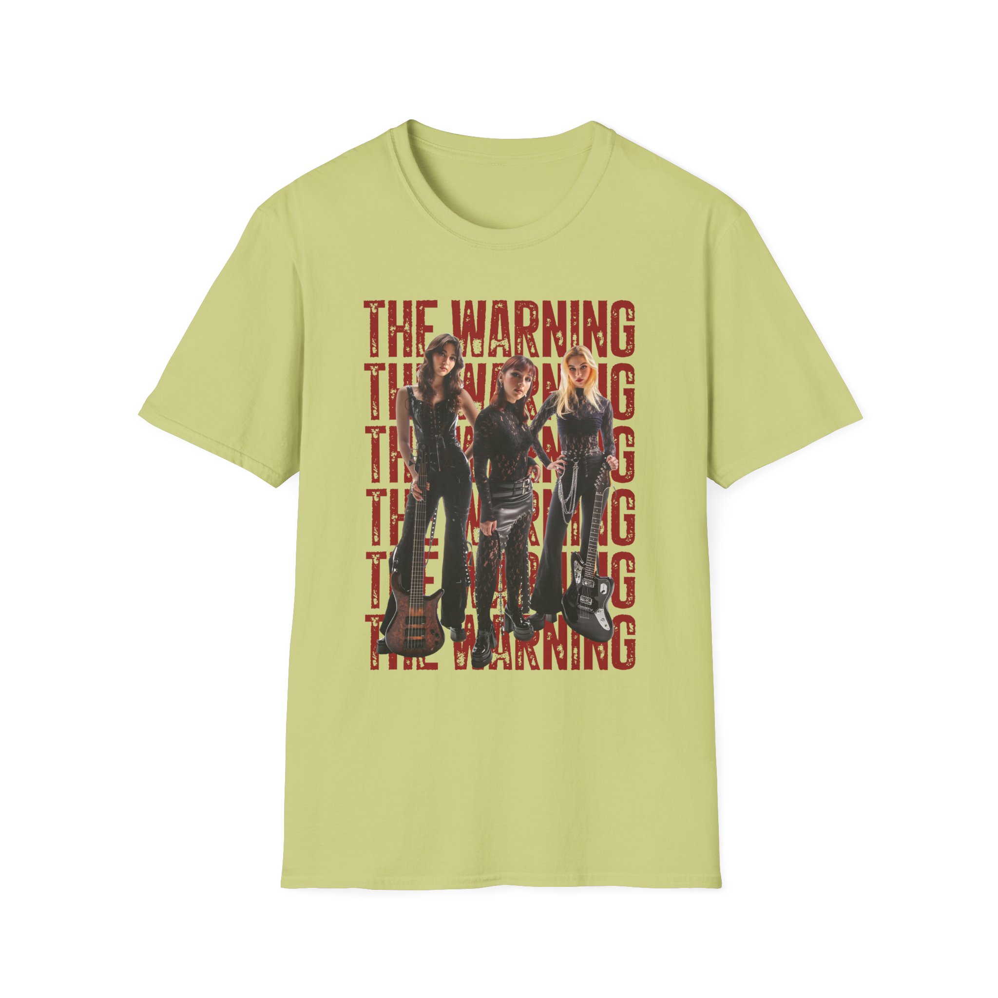 The Warning Stacked Unisex Softstyle T-Shirt