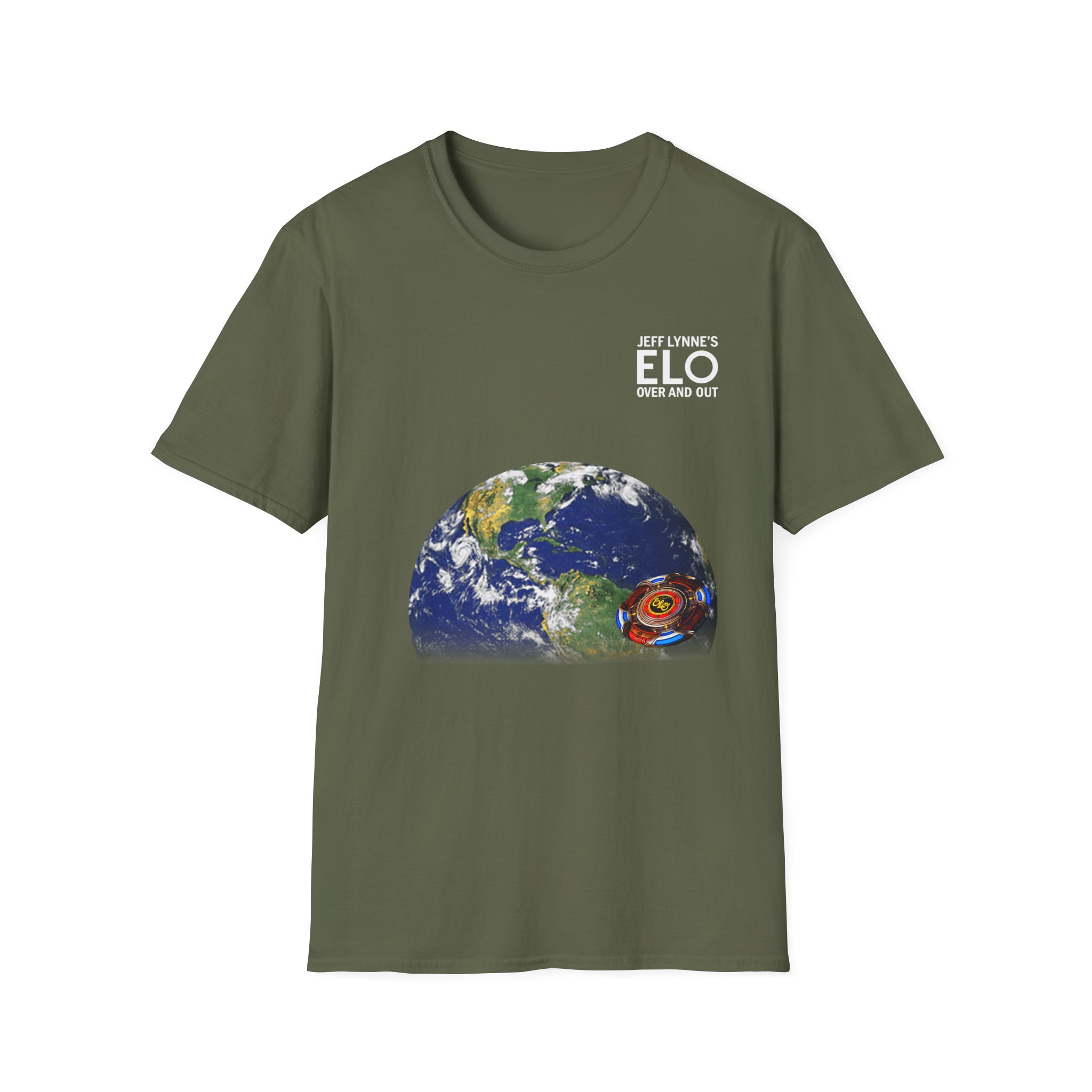 Elo World Spaceship Unisex Softstyle T-Shirt