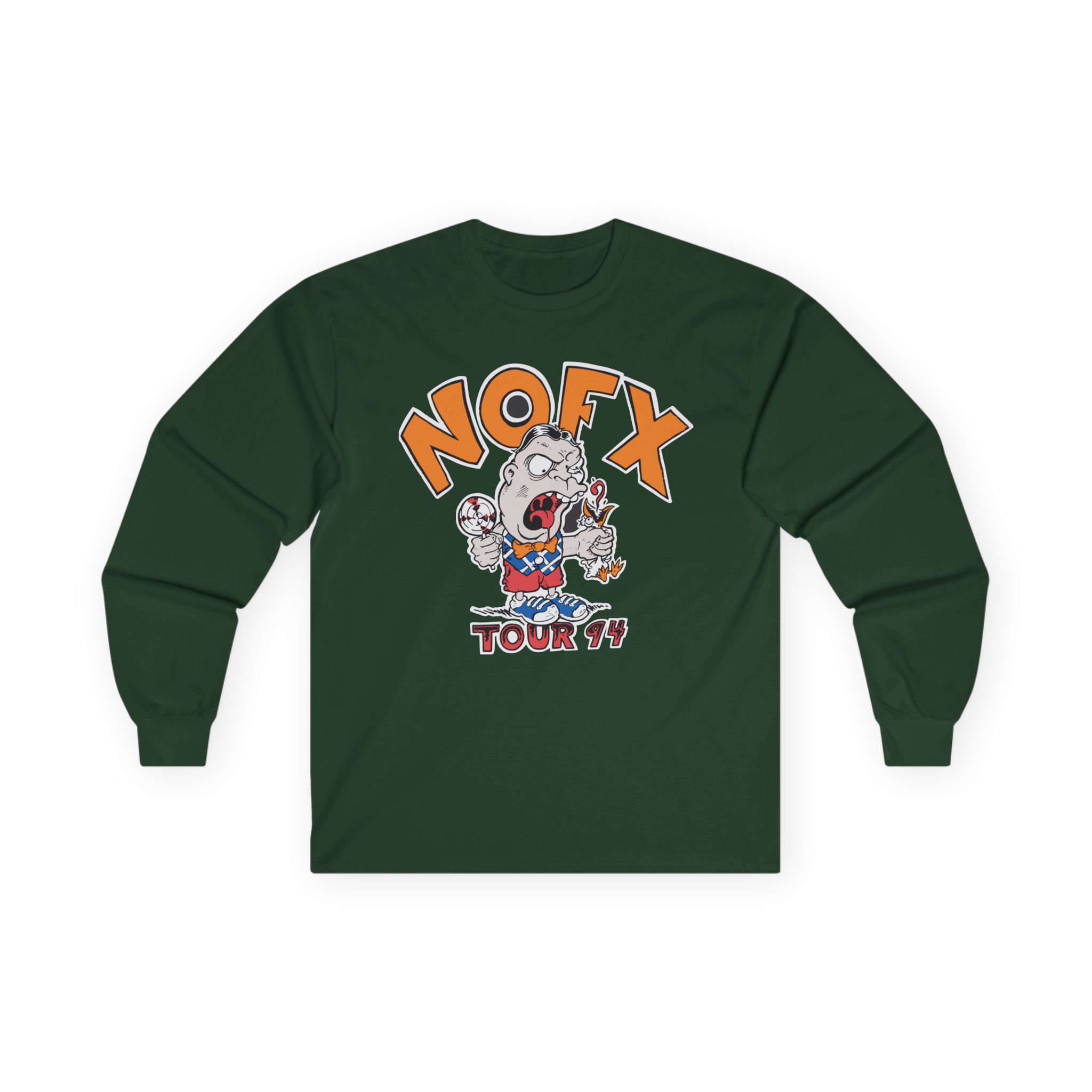 Nofx Lollipop Guy Unisex Ultra Cotton Long Sleeve Tee