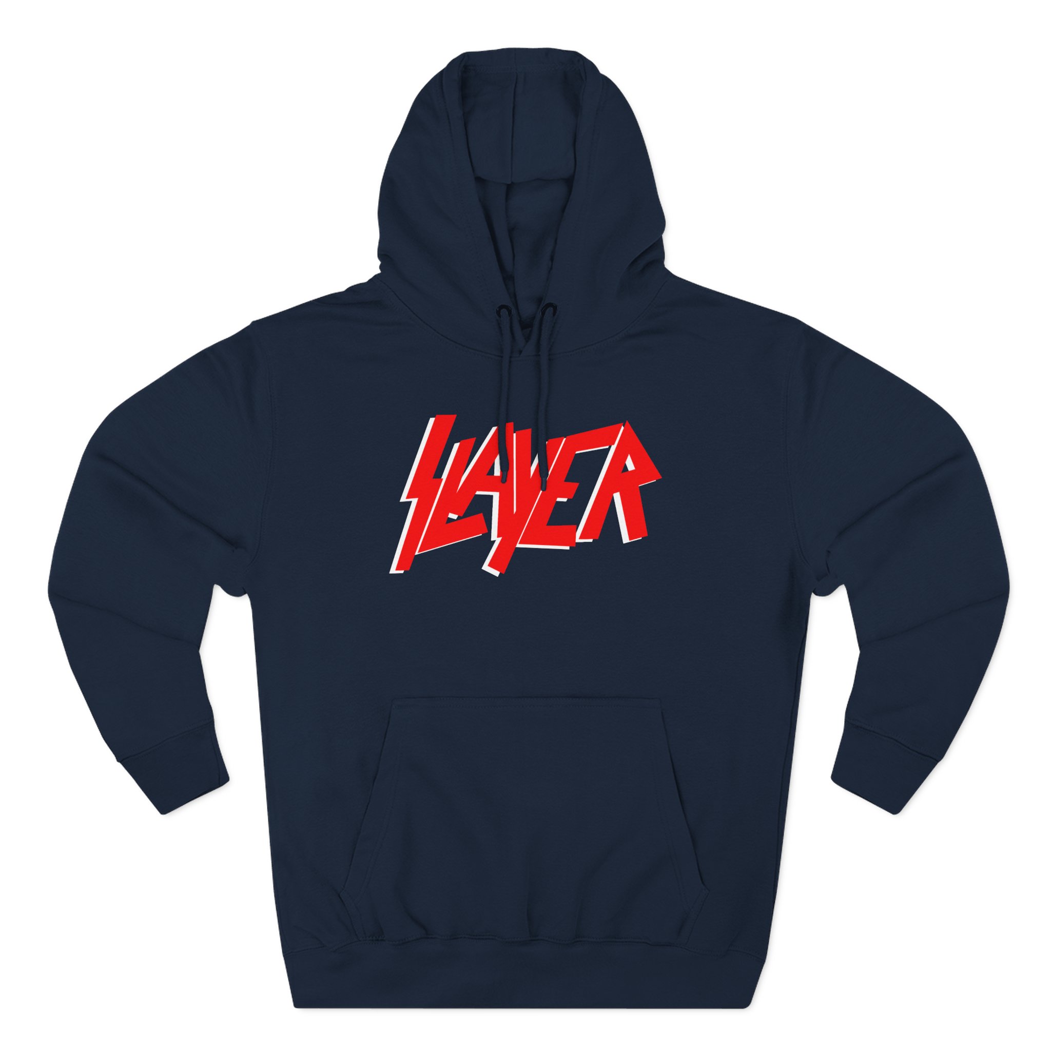 Slayer Logo Three-Panel Fleece Hoodie
