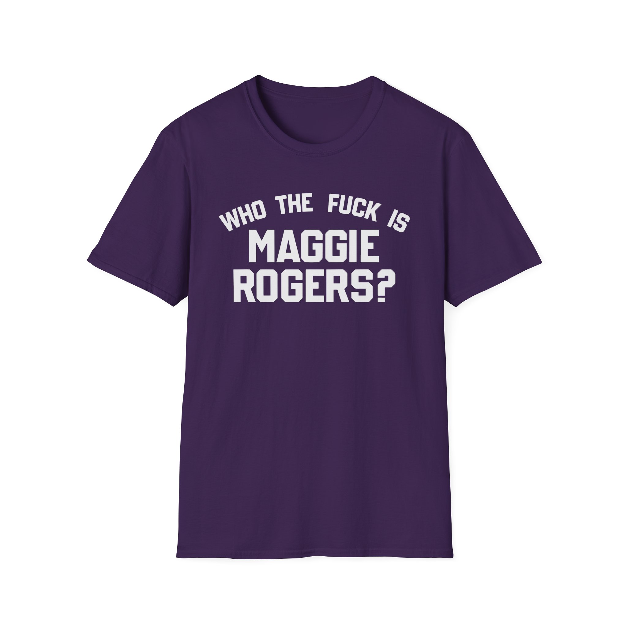 Maggie Rogers Who the Fuck is Unisex Softstyle T-Shirt